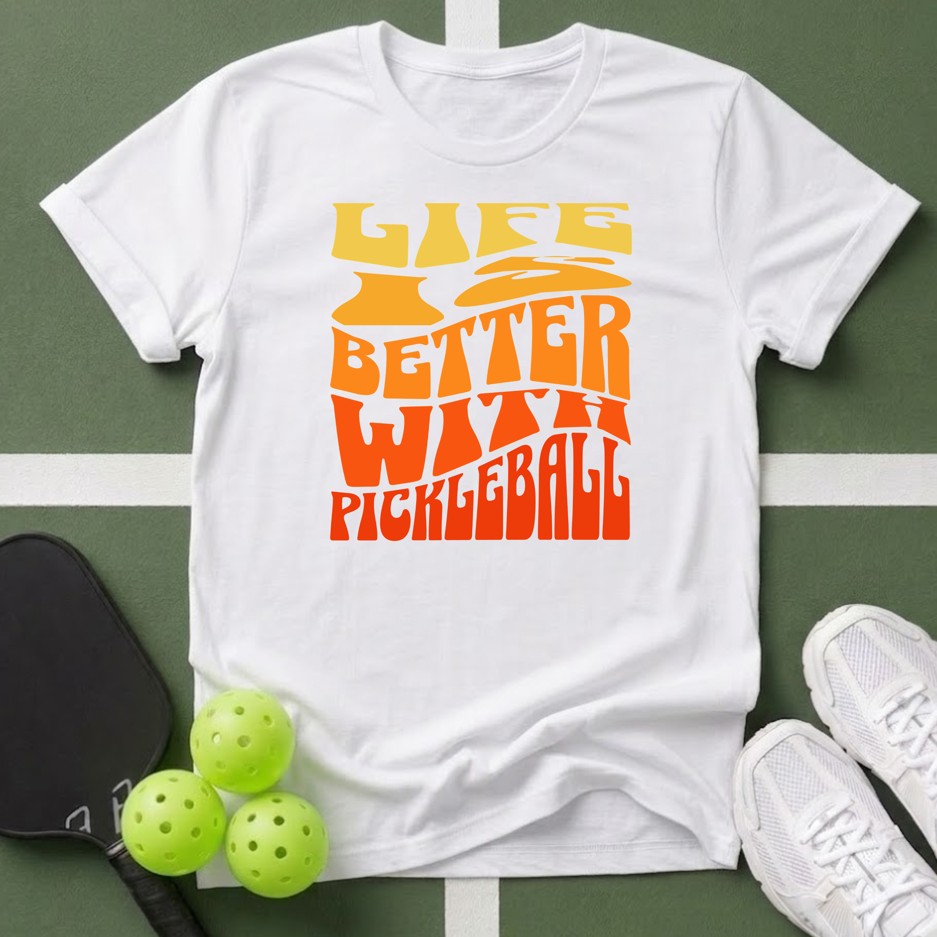 Life Is Better With Pickleball T-Shirt