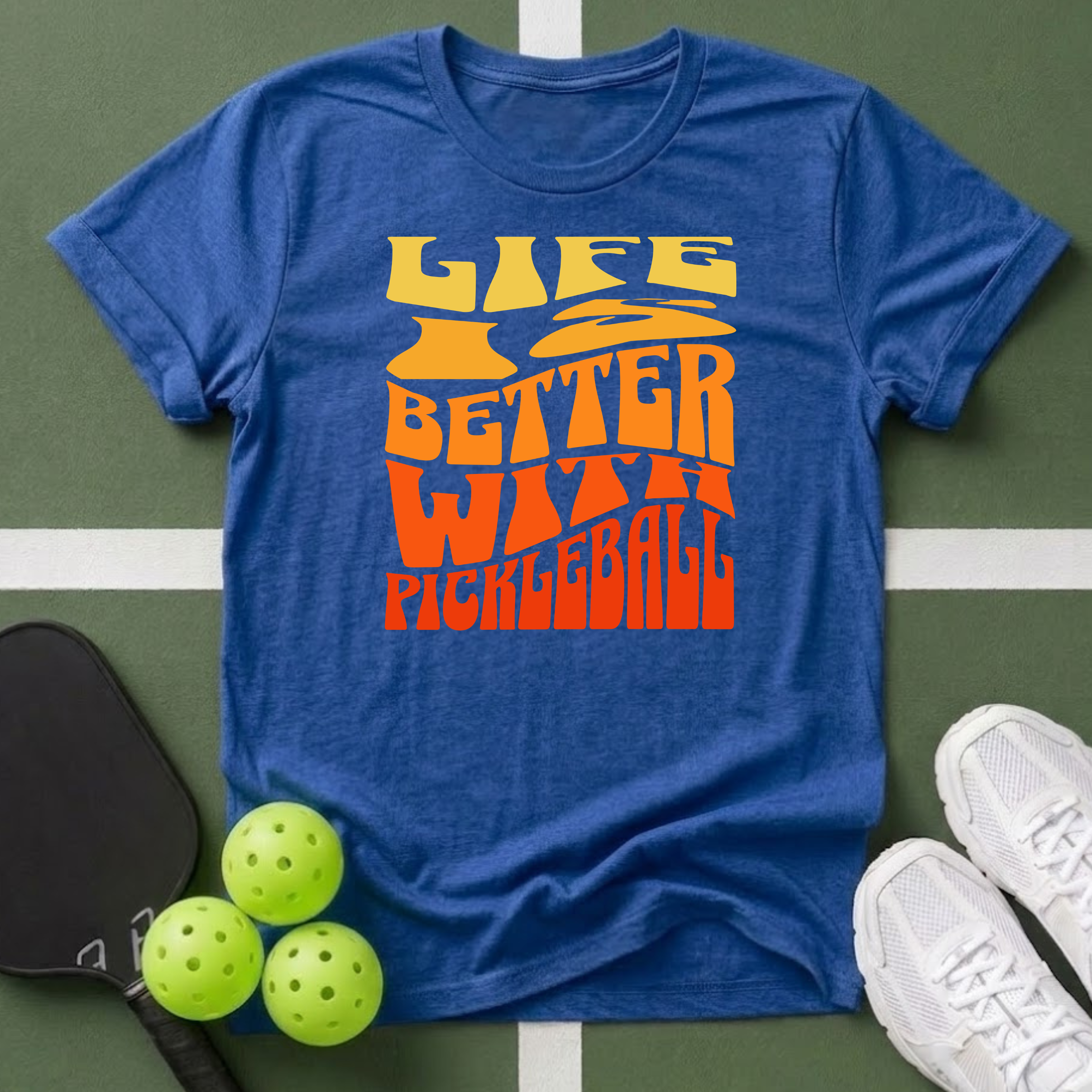 Life Is Better With Pickleball T-Shirt