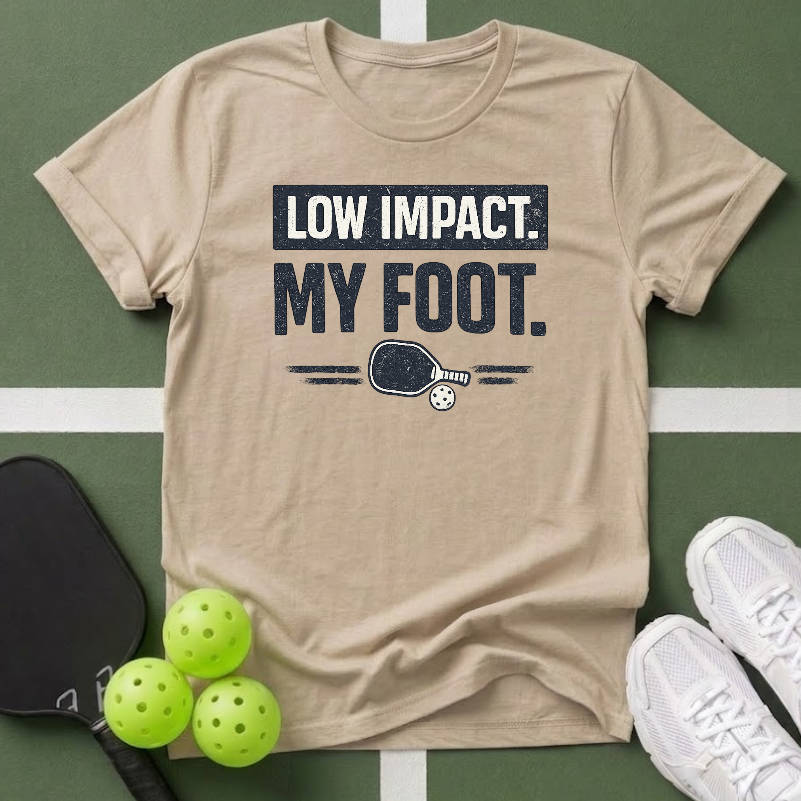Low Impact. My Foot T Shirt
