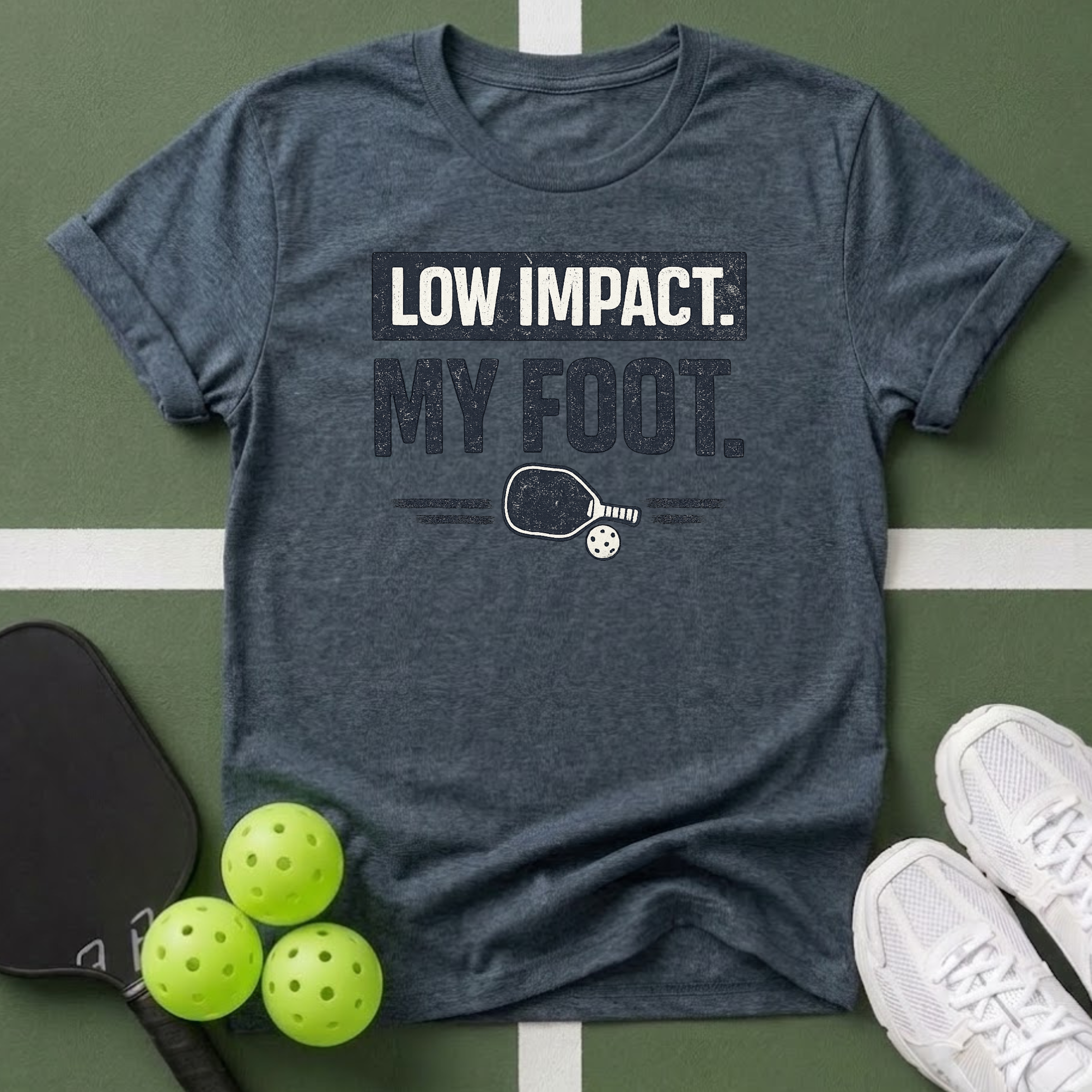 Low Impact. My Foot T Shirt