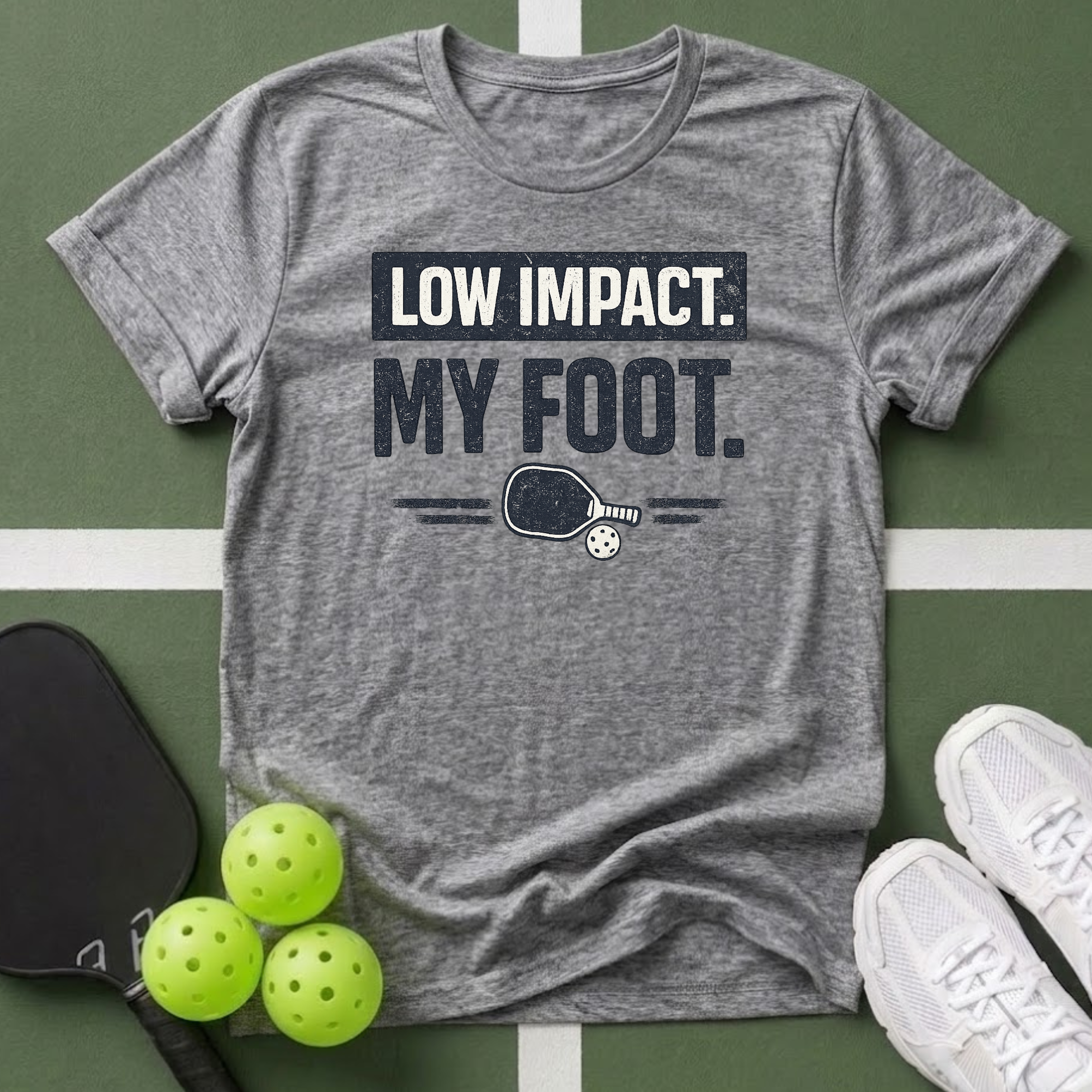 Low Impact. My Foot T Shirt