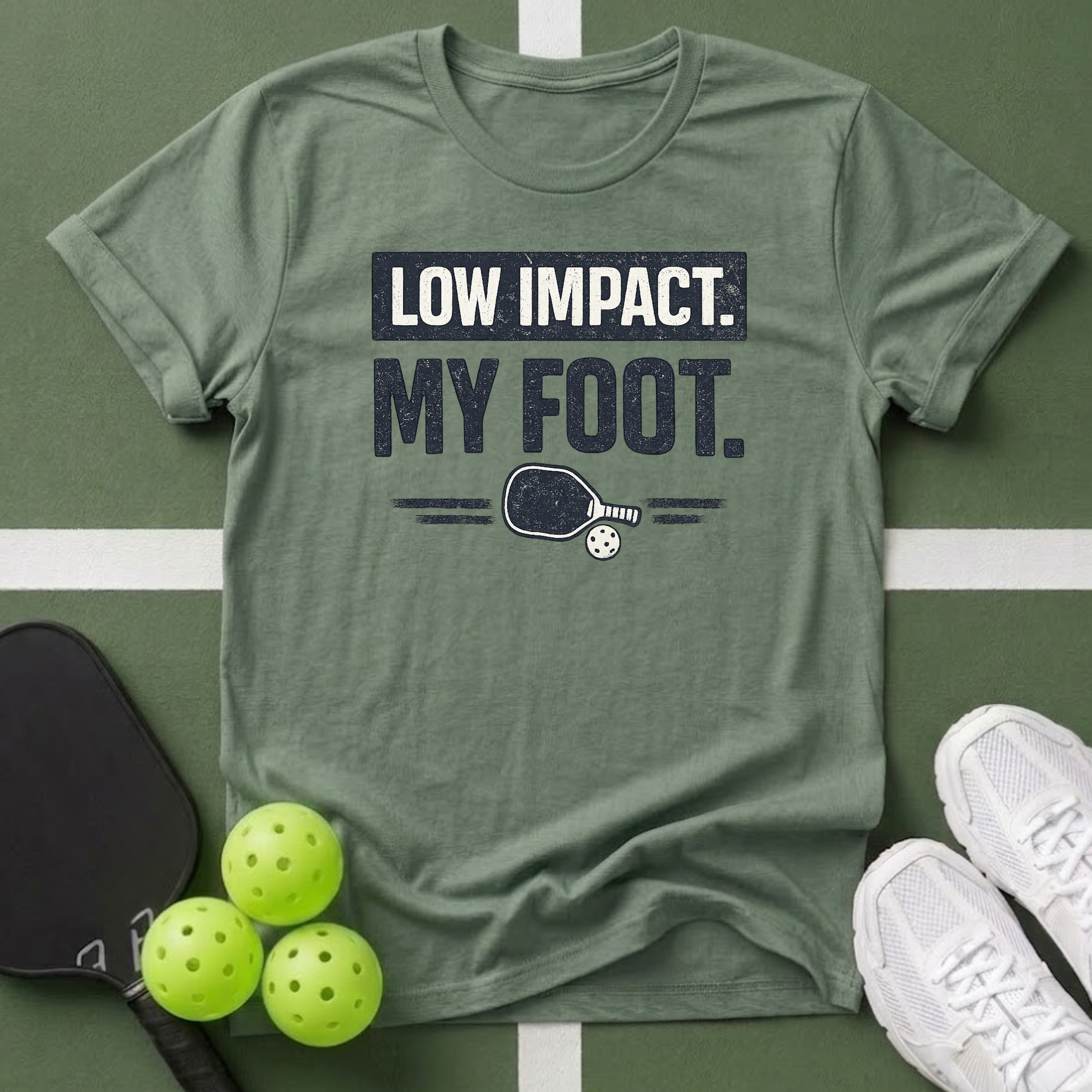 Low Impact. My Foot T Shirt