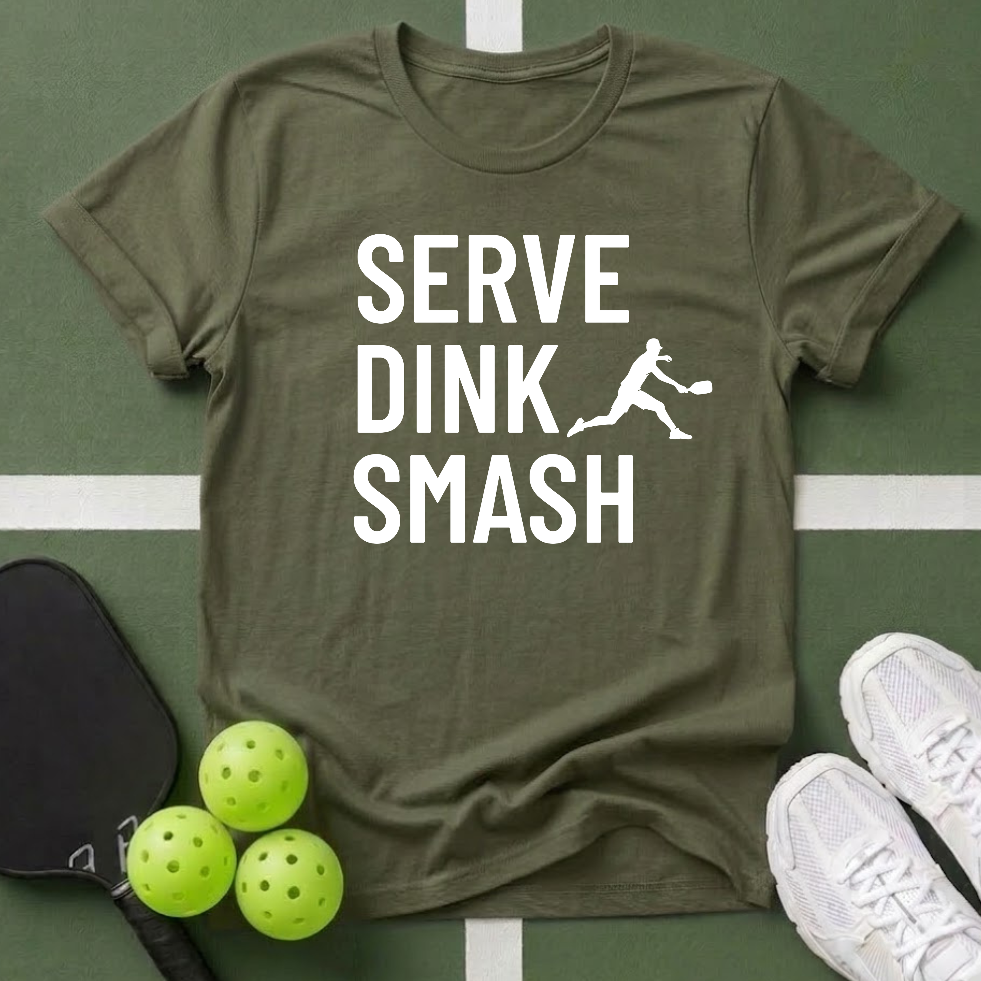 Serve Dink Smash T-Shirt
