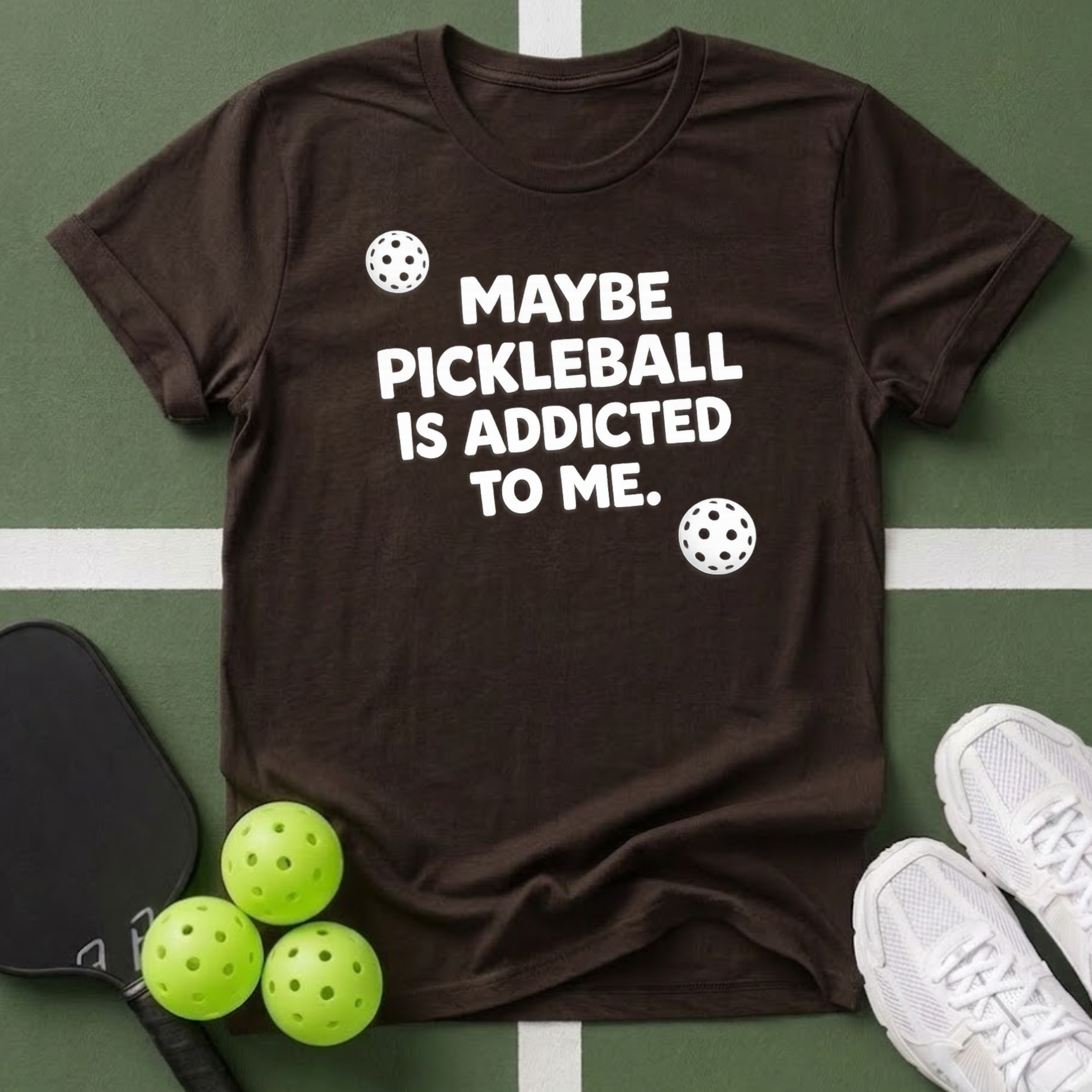 Maybe Pickleball Is Addicted  T Shirt