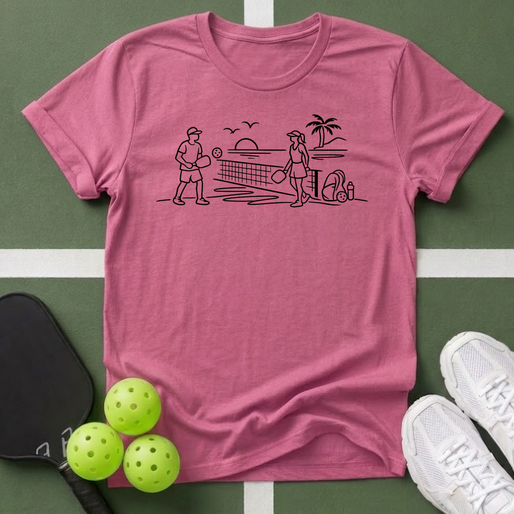 Sketch Coastal Line T-Shirt