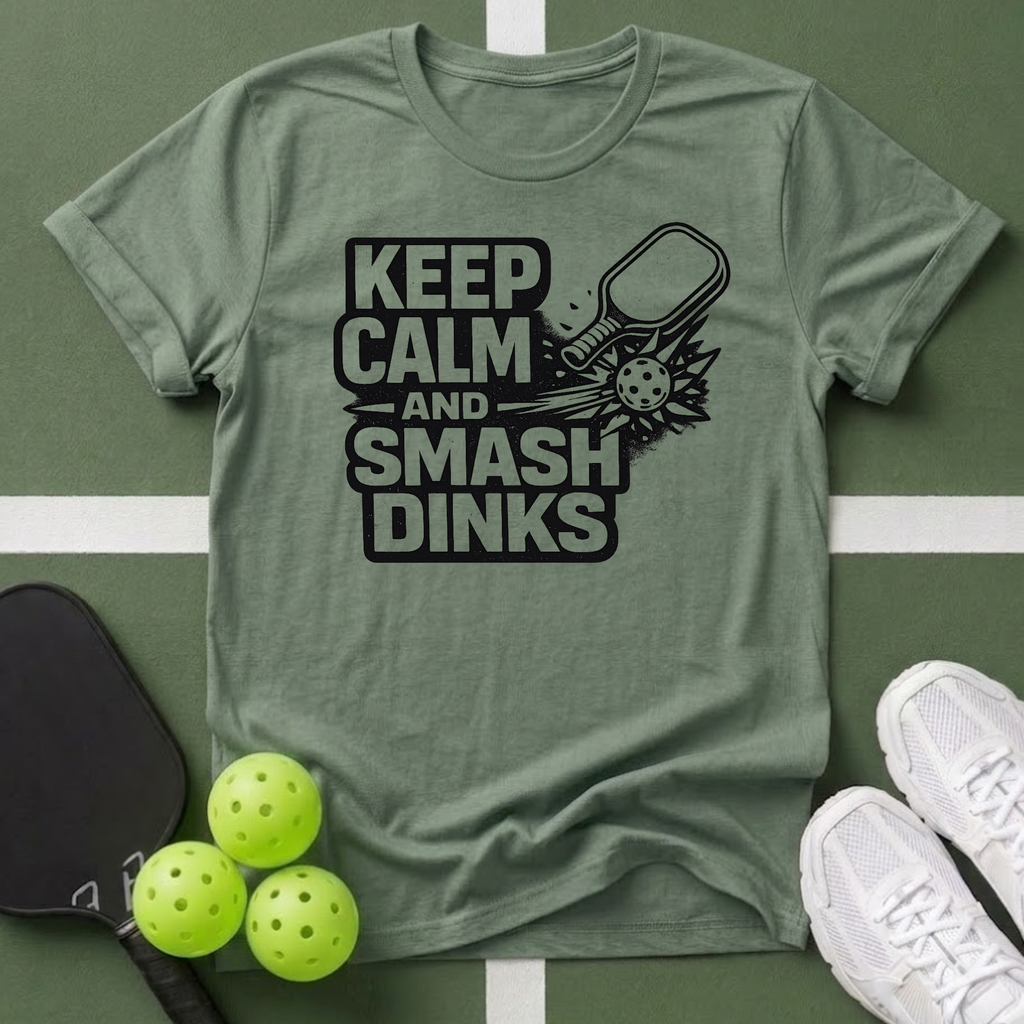 Keep Calm Smash Dinks T-Shirt