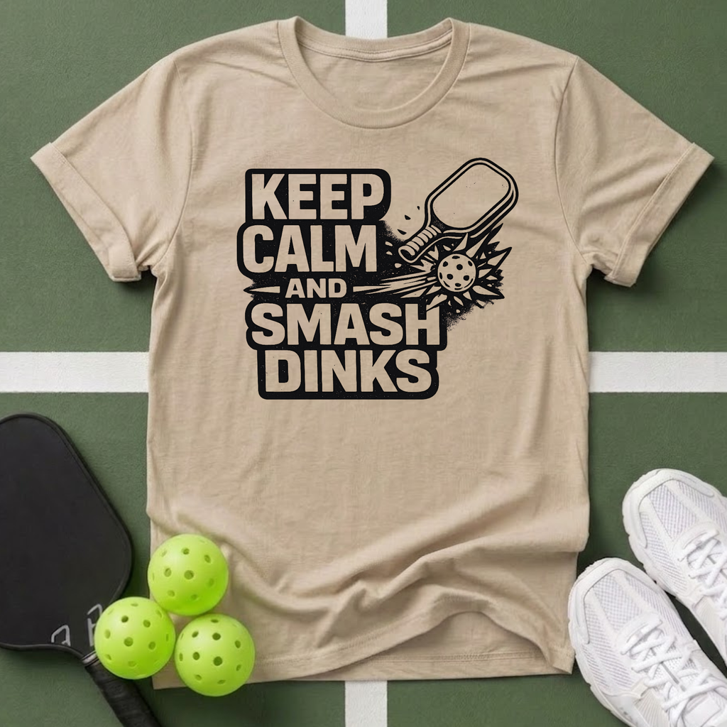 Keep Calm Smash Dinks T-Shirt