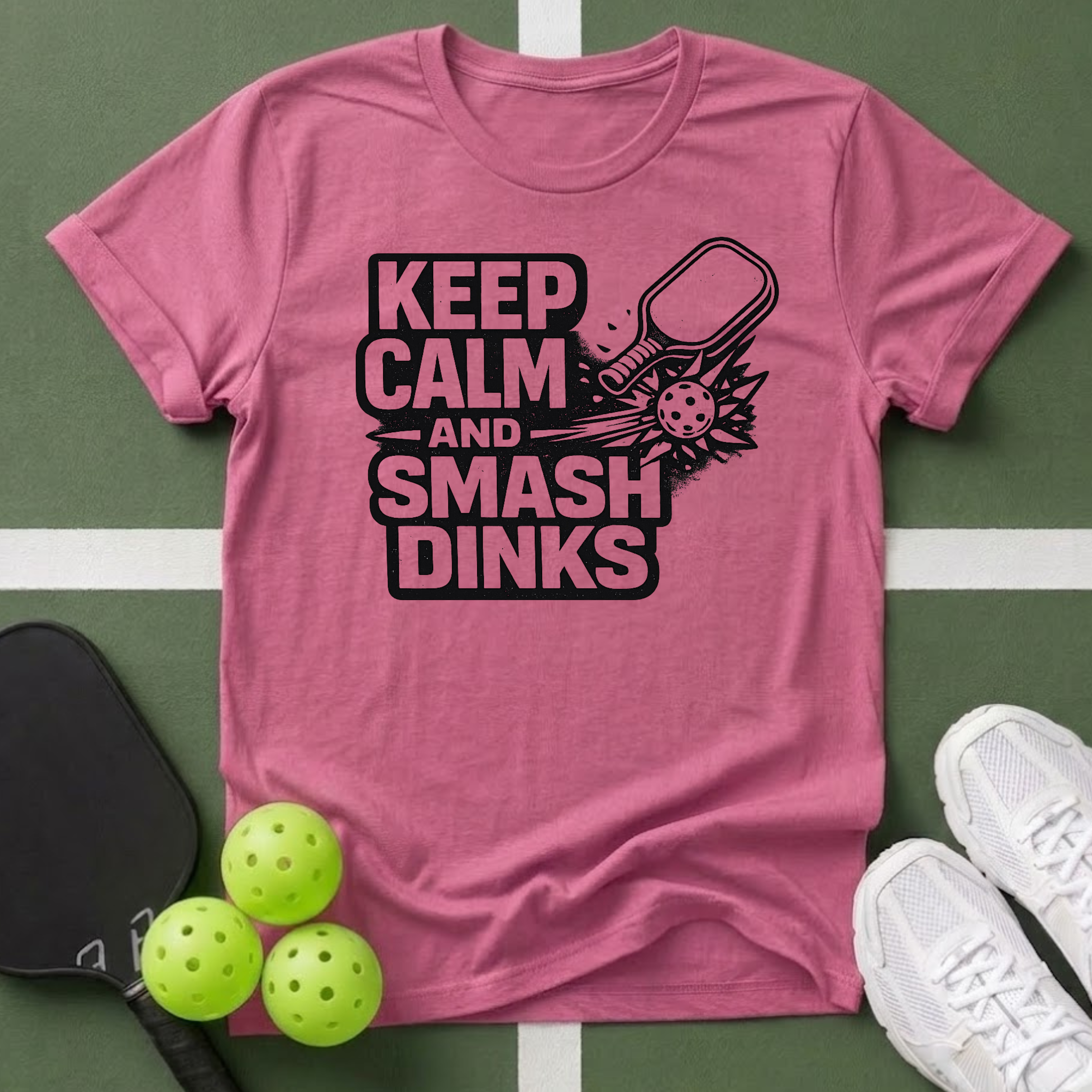 Keep Calm Smash Dinks T-Shirt