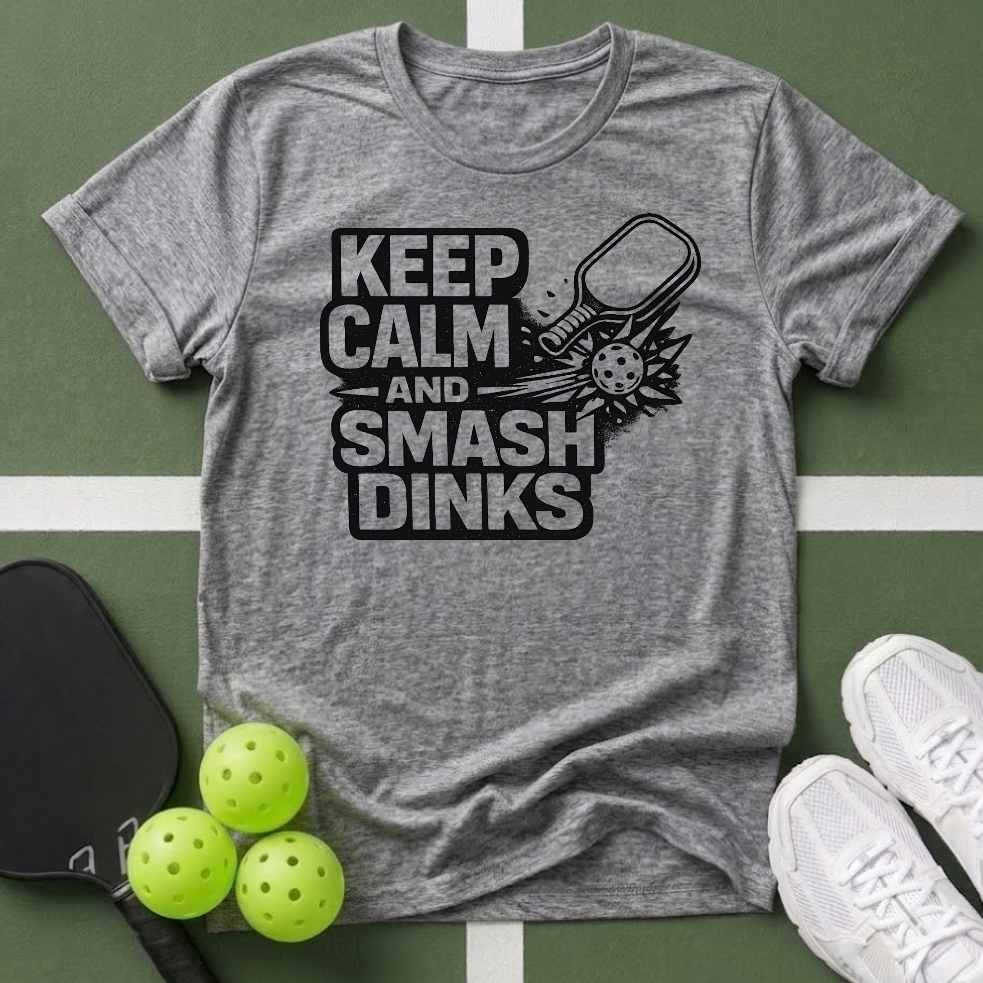 Keep Calm Smash Dinks T-Shirt