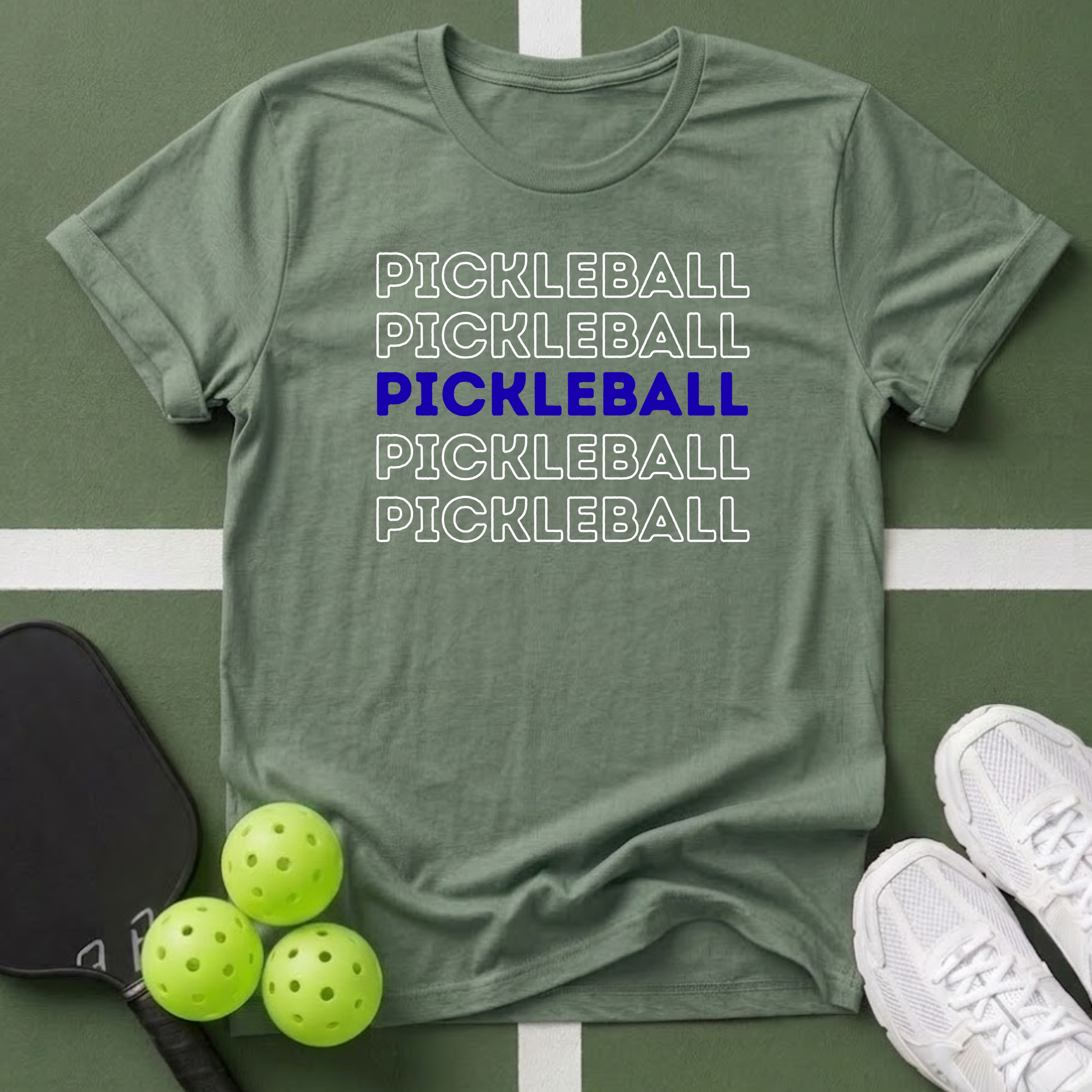 Pickleball Repeat T-Shirt