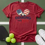 Dinking Since 1776 Pickleball T-Shirt