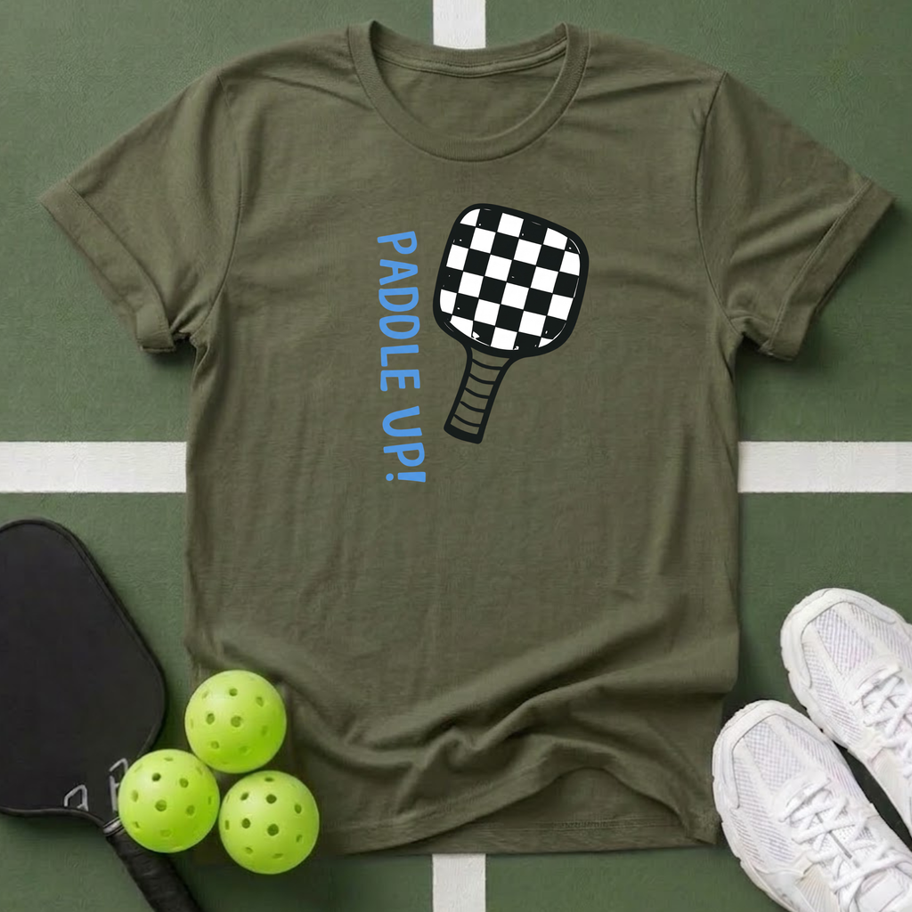 Checkered Paddle  T-Shirt