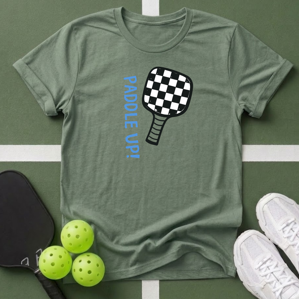 Checkered Paddle  T-Shirt