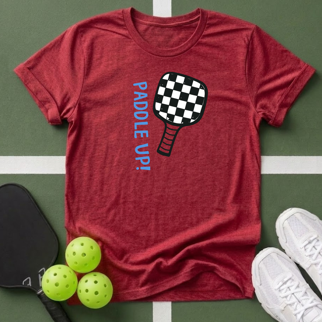 Checkered Paddle  T-Shirt