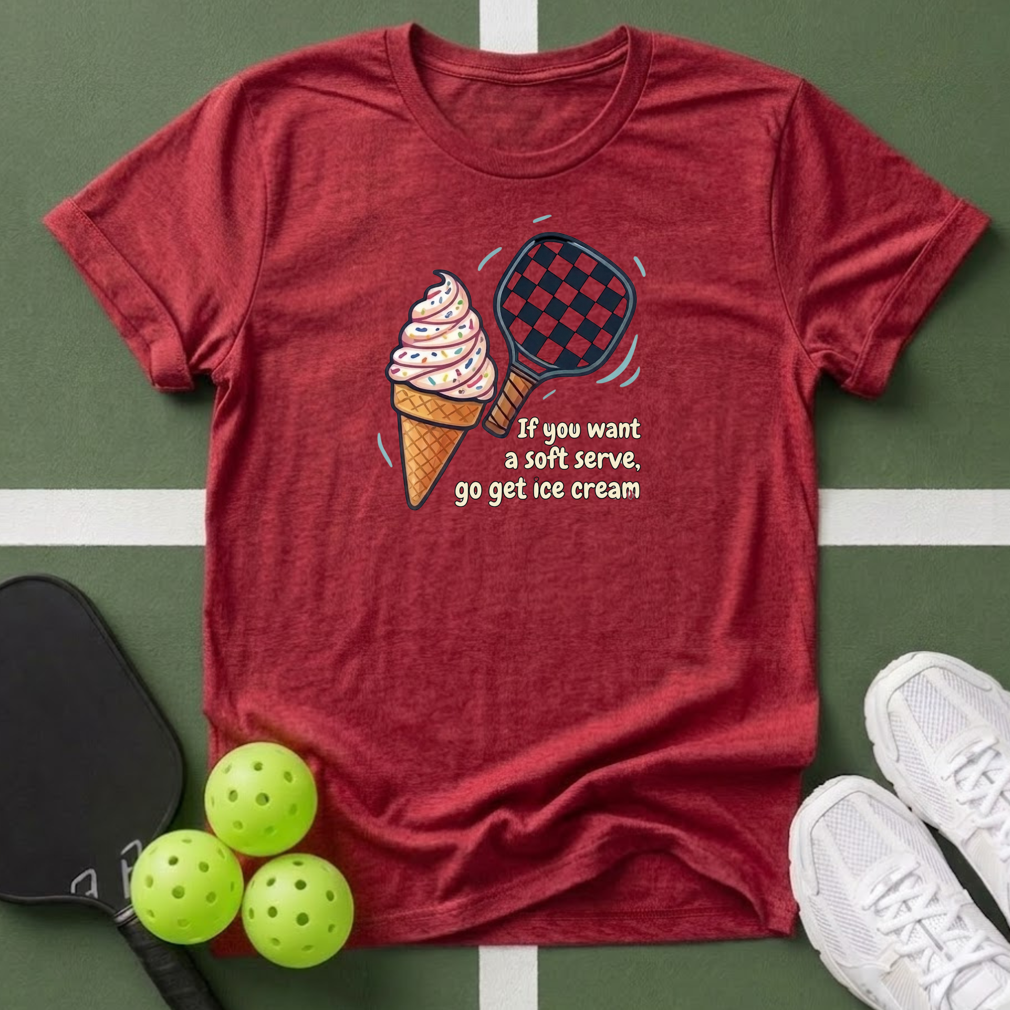 If You Want a Soft Serve, Get an Ice Cream T-Shirt