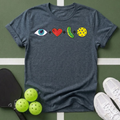 Heart + Pickle + Cookie Emoji T-Shirt