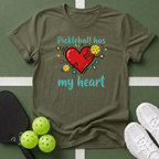 Pickleball Has My Heart T-Shirt