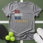 Red, White & Blue Pickleball T-Shirt