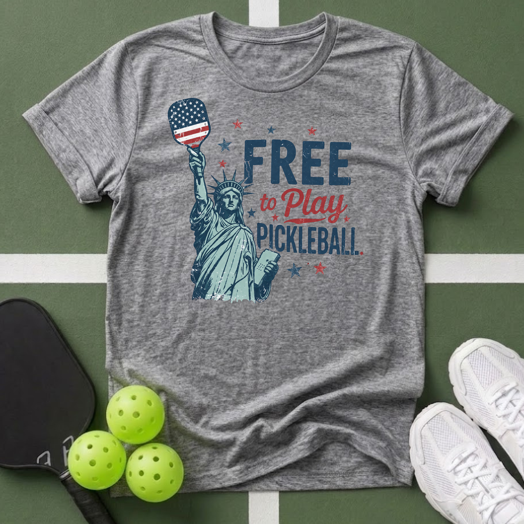Free to Play Pickleball T-Shirt