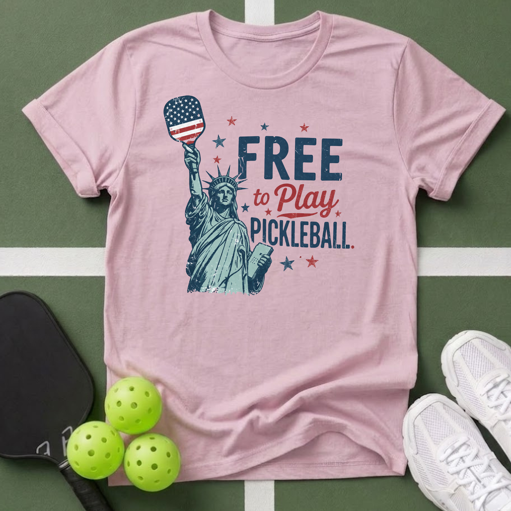 Free to Play Pickleball T-Shirt