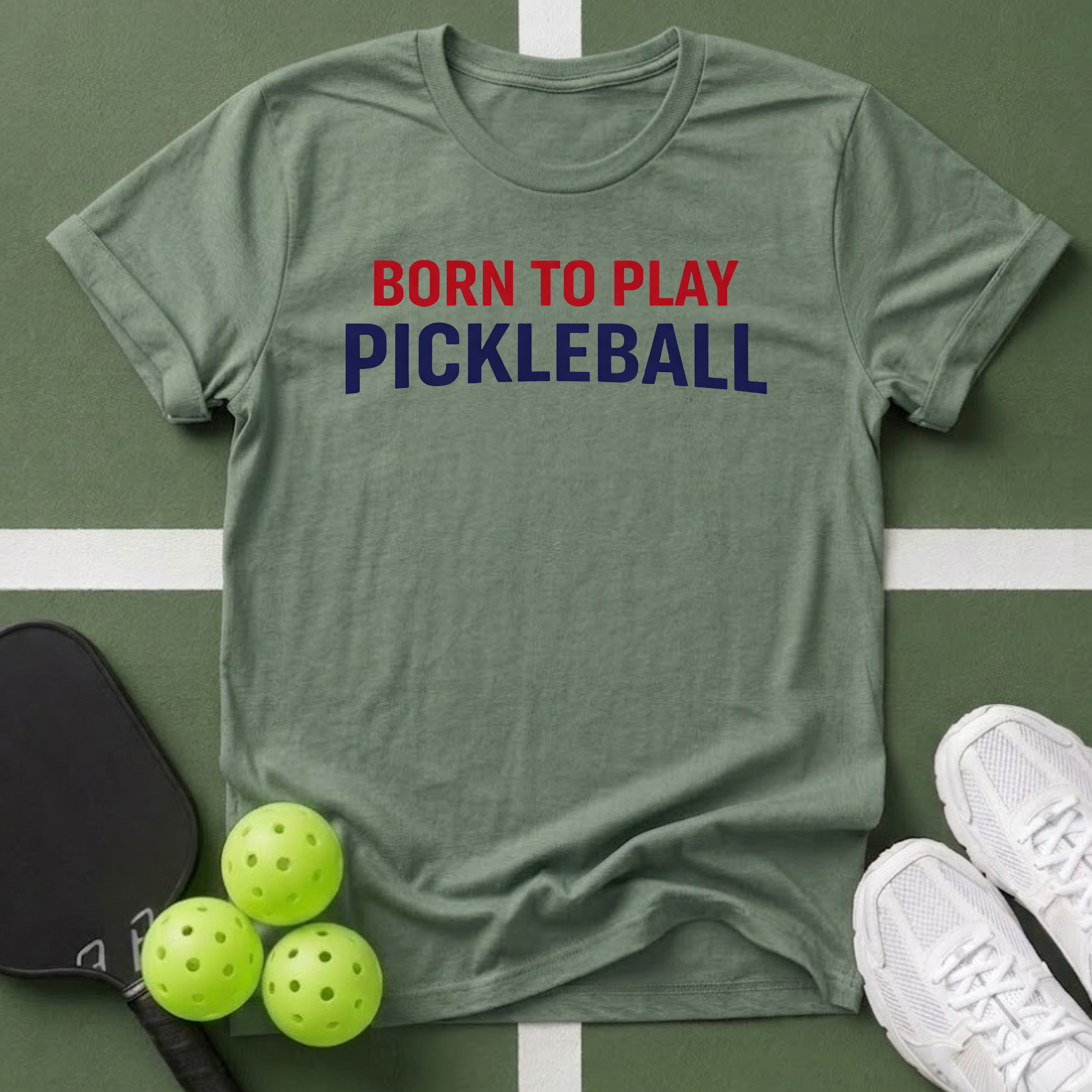Born to Play Pickleball T-Shirt