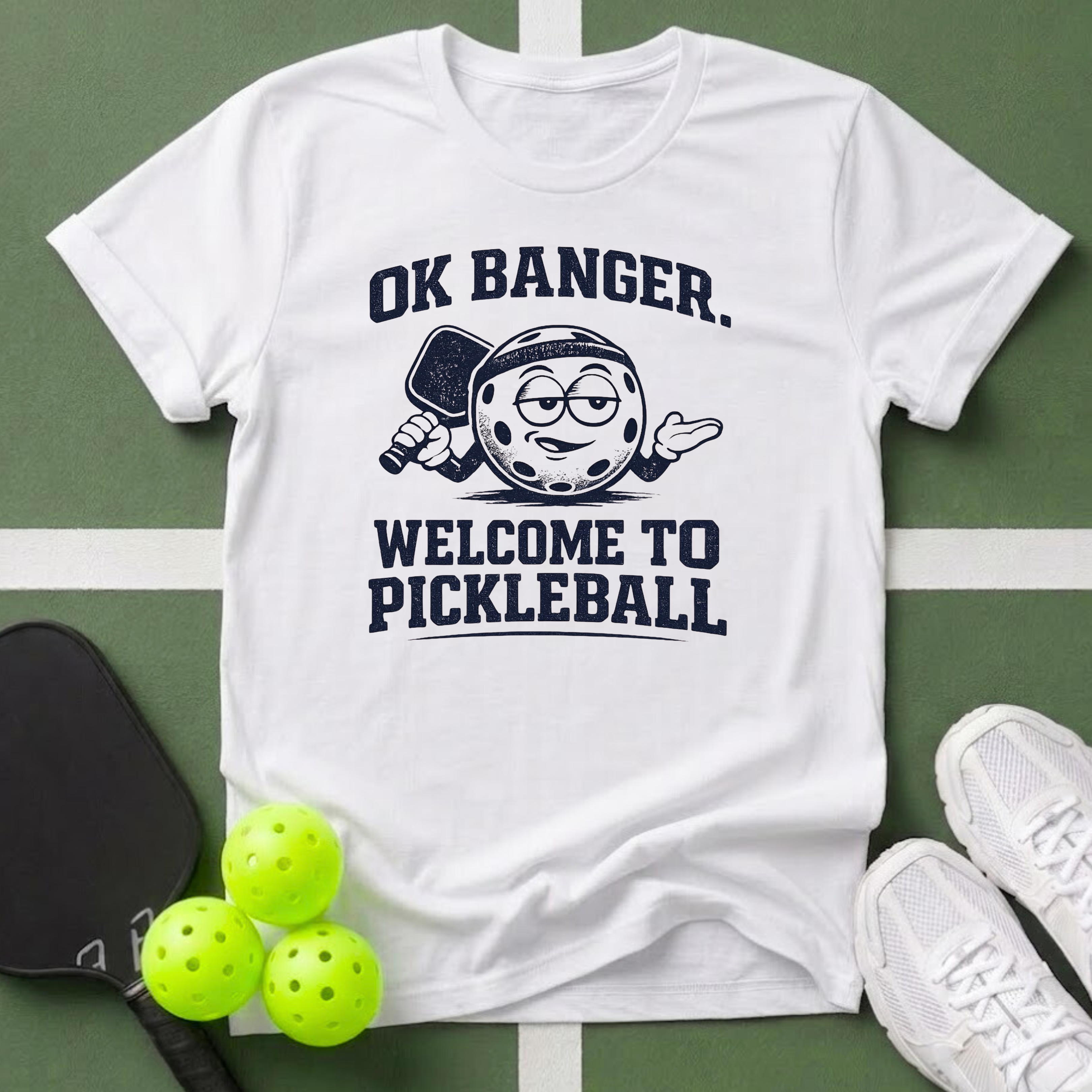 OK Banger, Welcome to Pickleball T-Shirt