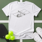Sketch Gym Bag & Pickleball Court T-Shirt