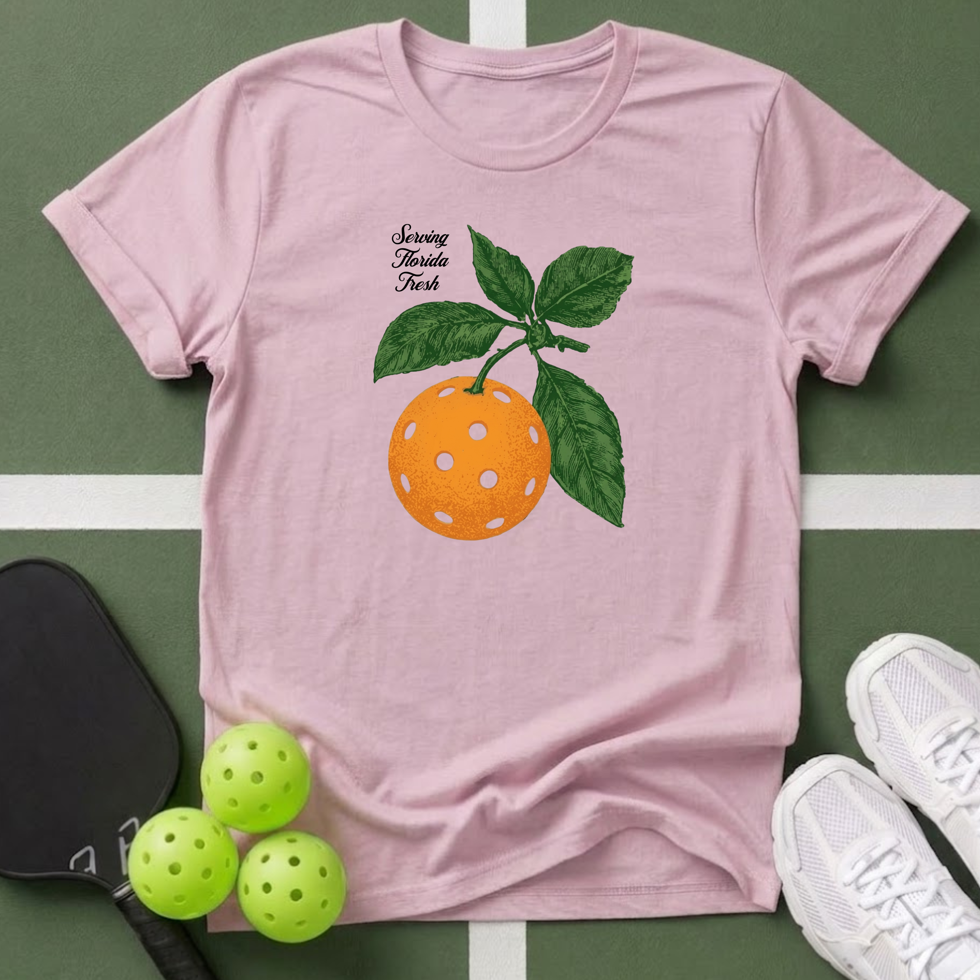 Serving Florida Fresh T Shirt