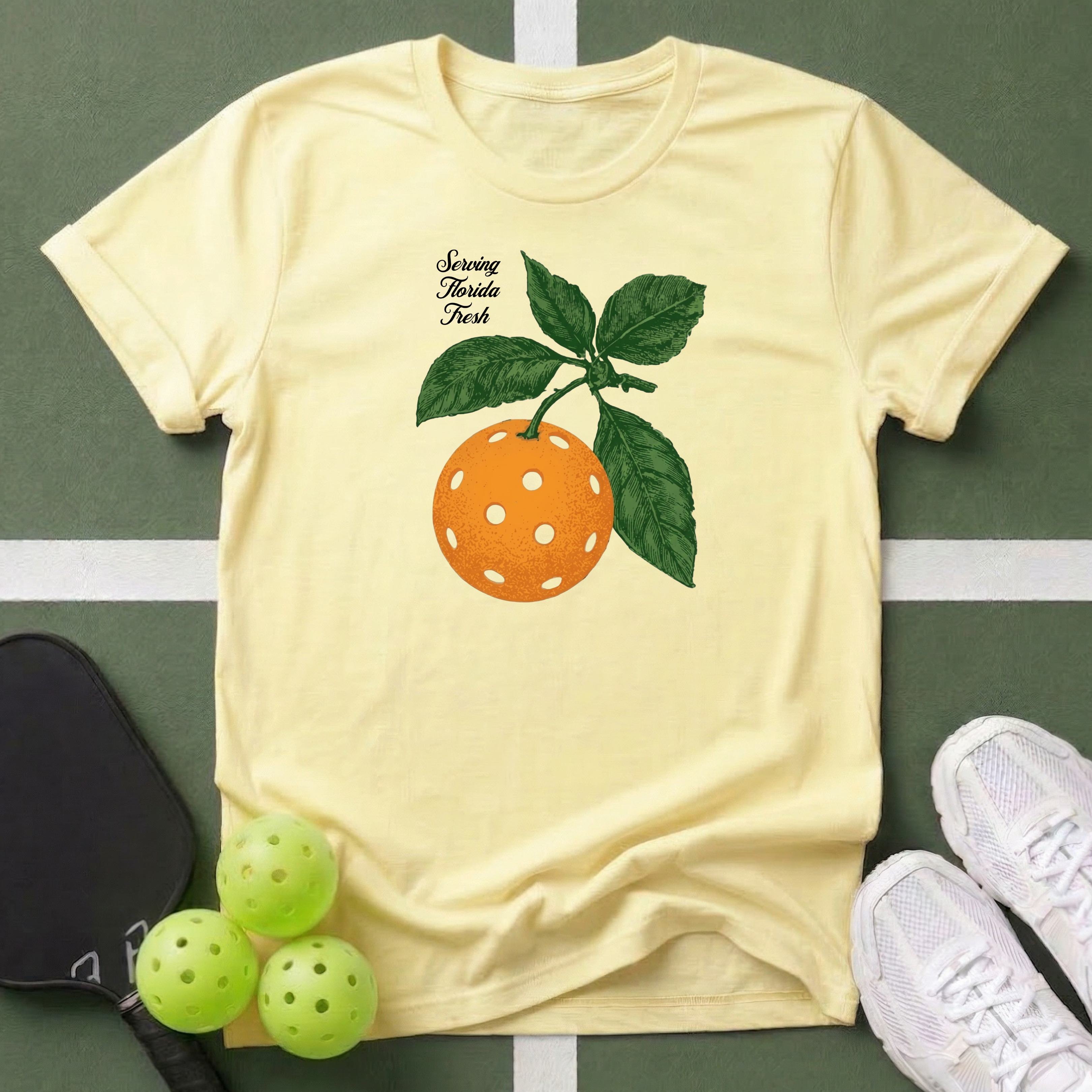 Serving Florida Fresh T Shirt