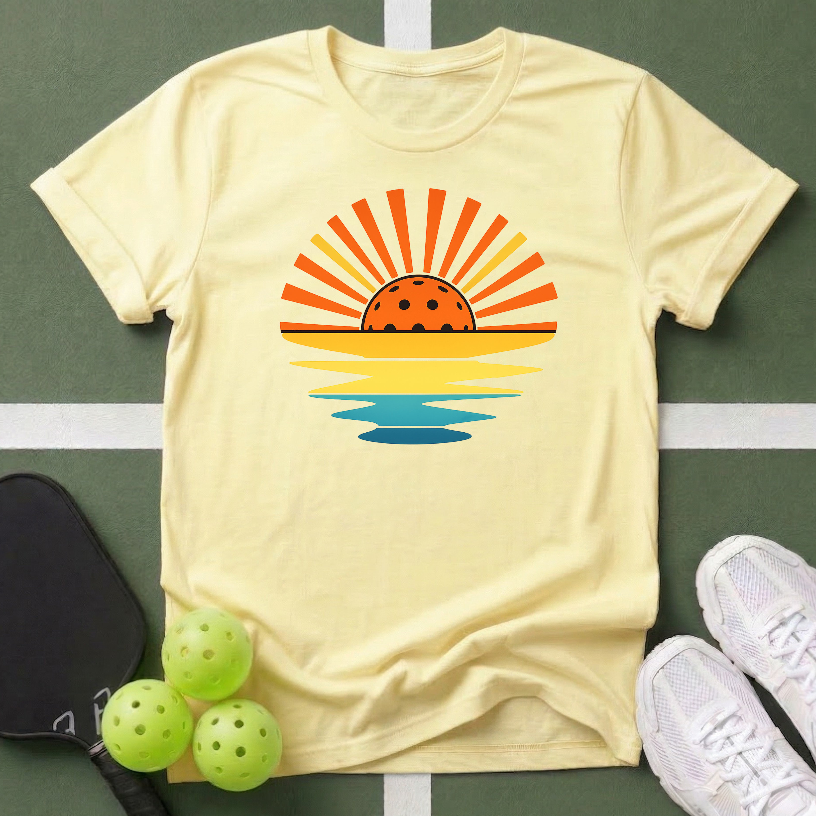 Sunset Pickleball T-Shirt