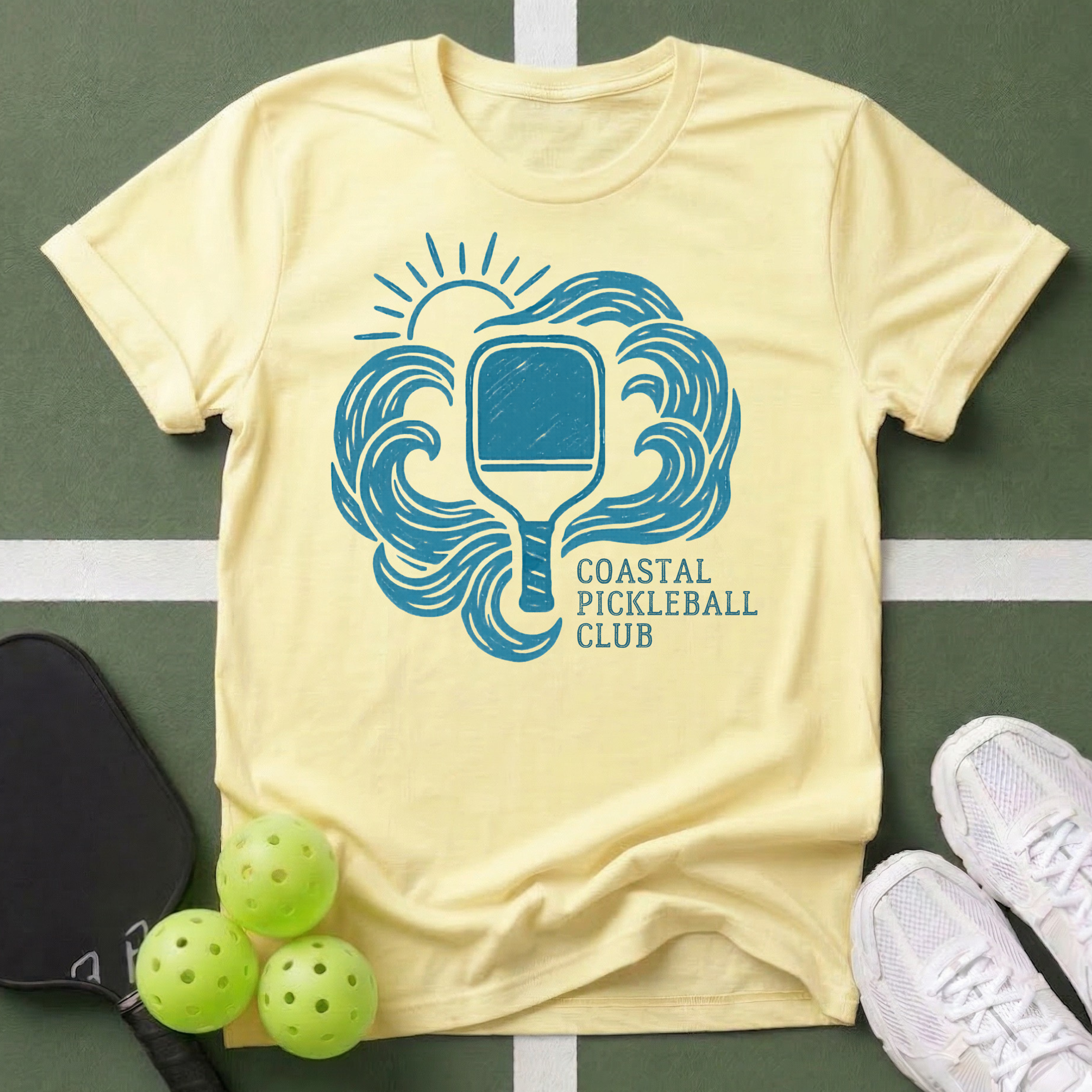 Coastal Pickleball Club T-Shirt