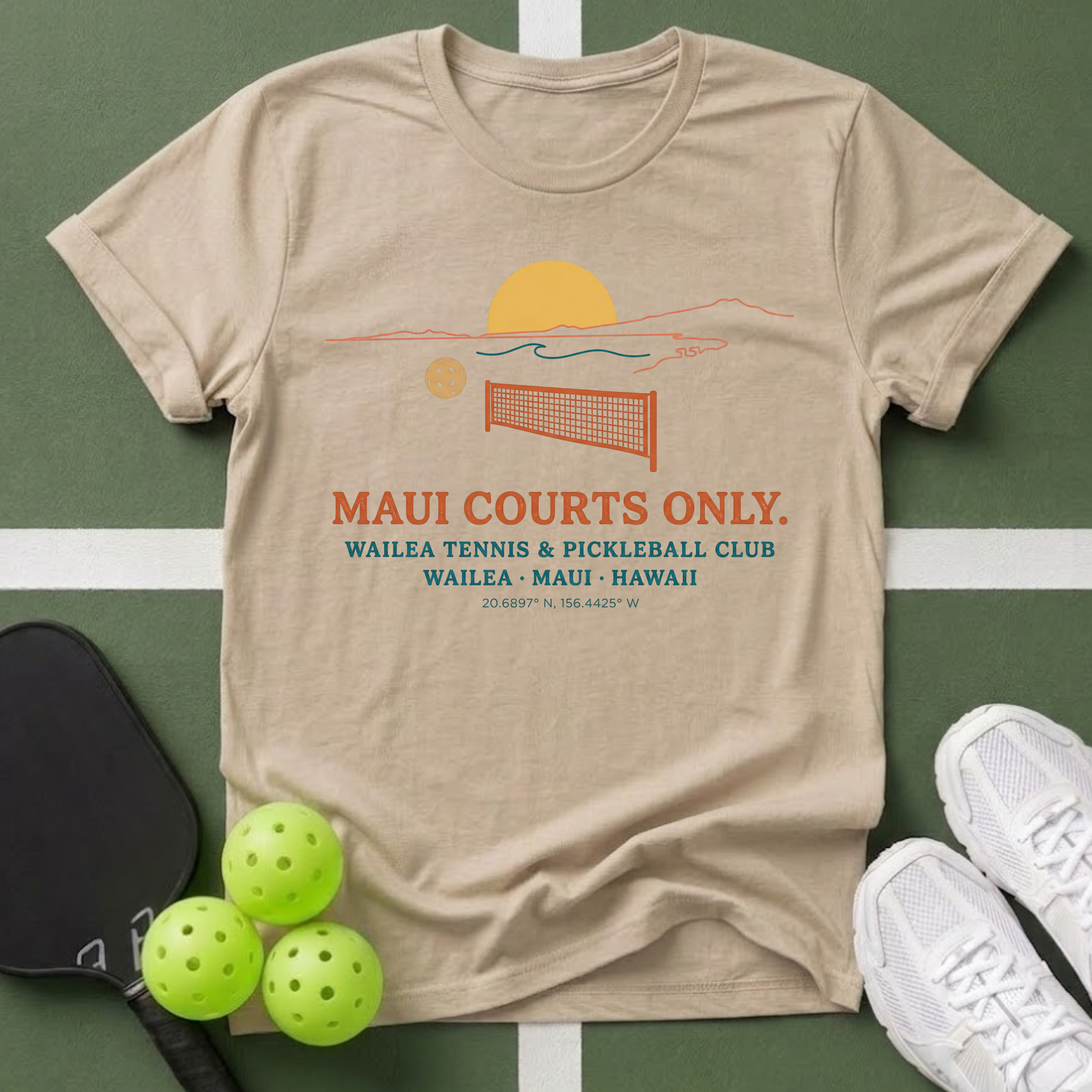 Wailea Courts Only T-Shirt