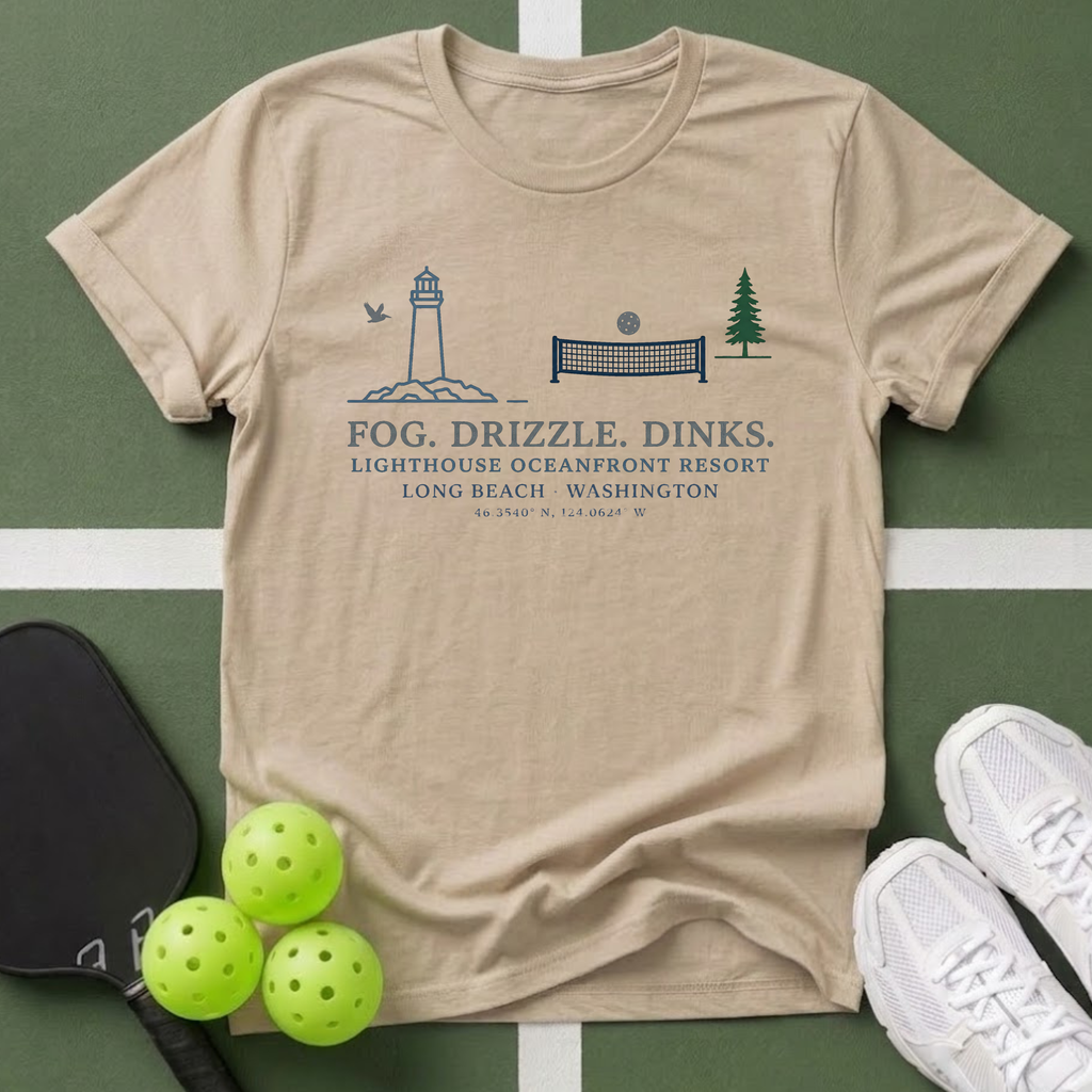 Long Beach Wash Fog. Drizzle. Dinks T-Shirt