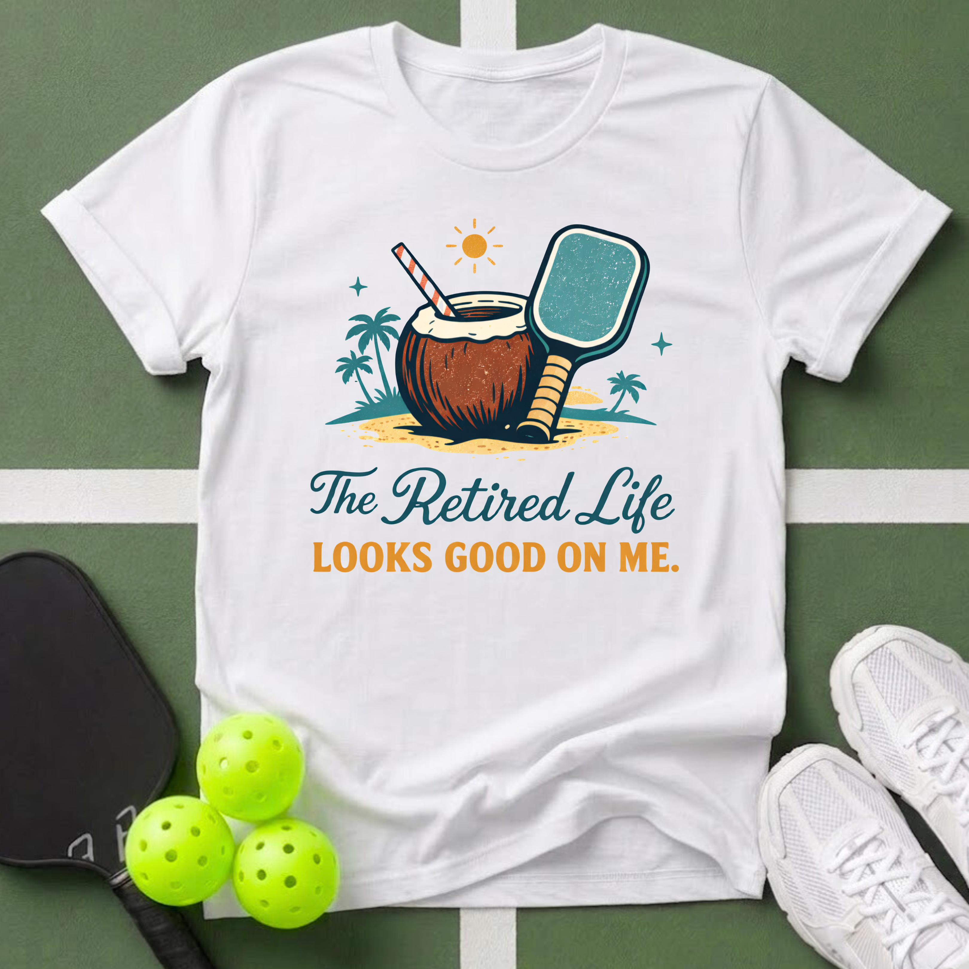 The Retired Life Looks Good On Me T-Shirt
