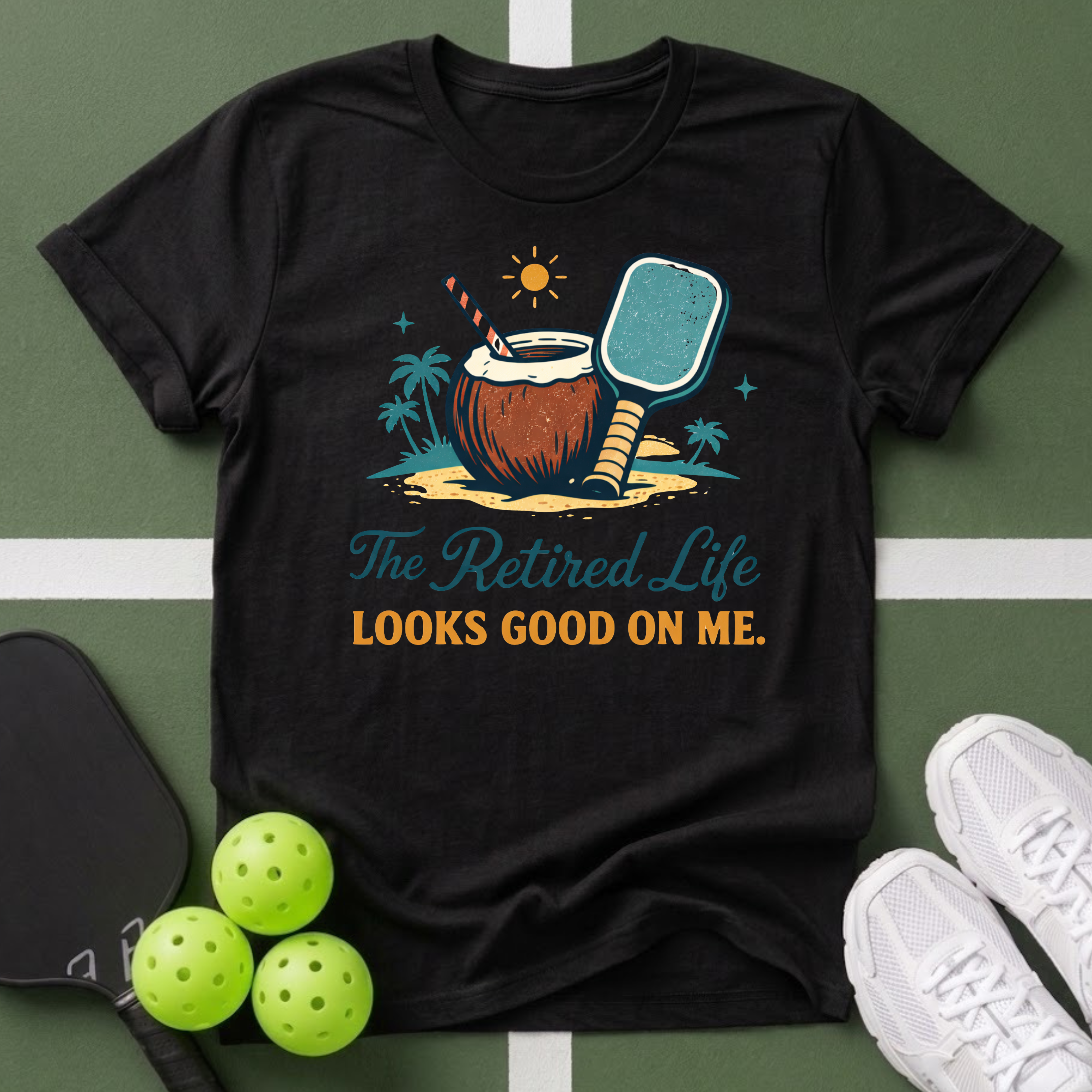 The Retired Life Looks Good On Me T-Shirt