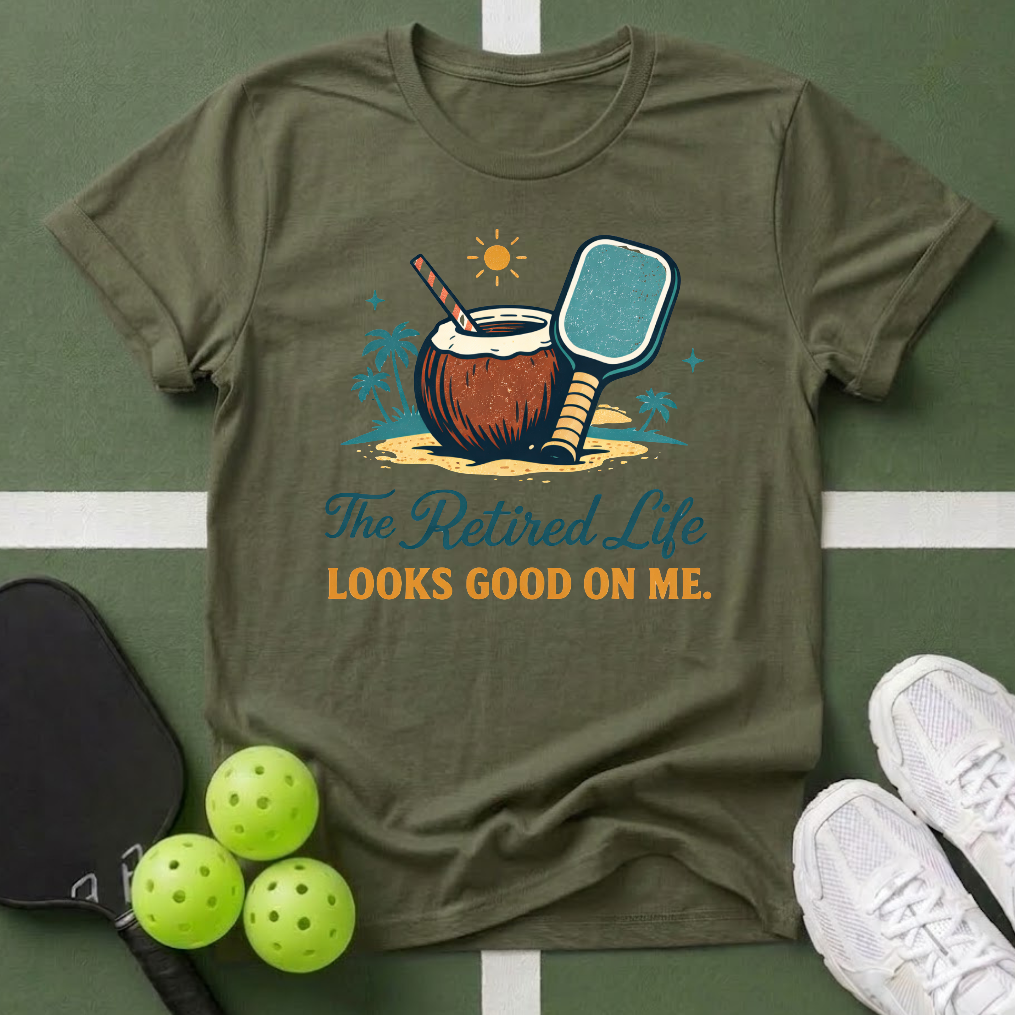 The Retired Life Looks Good On Me T-Shirt