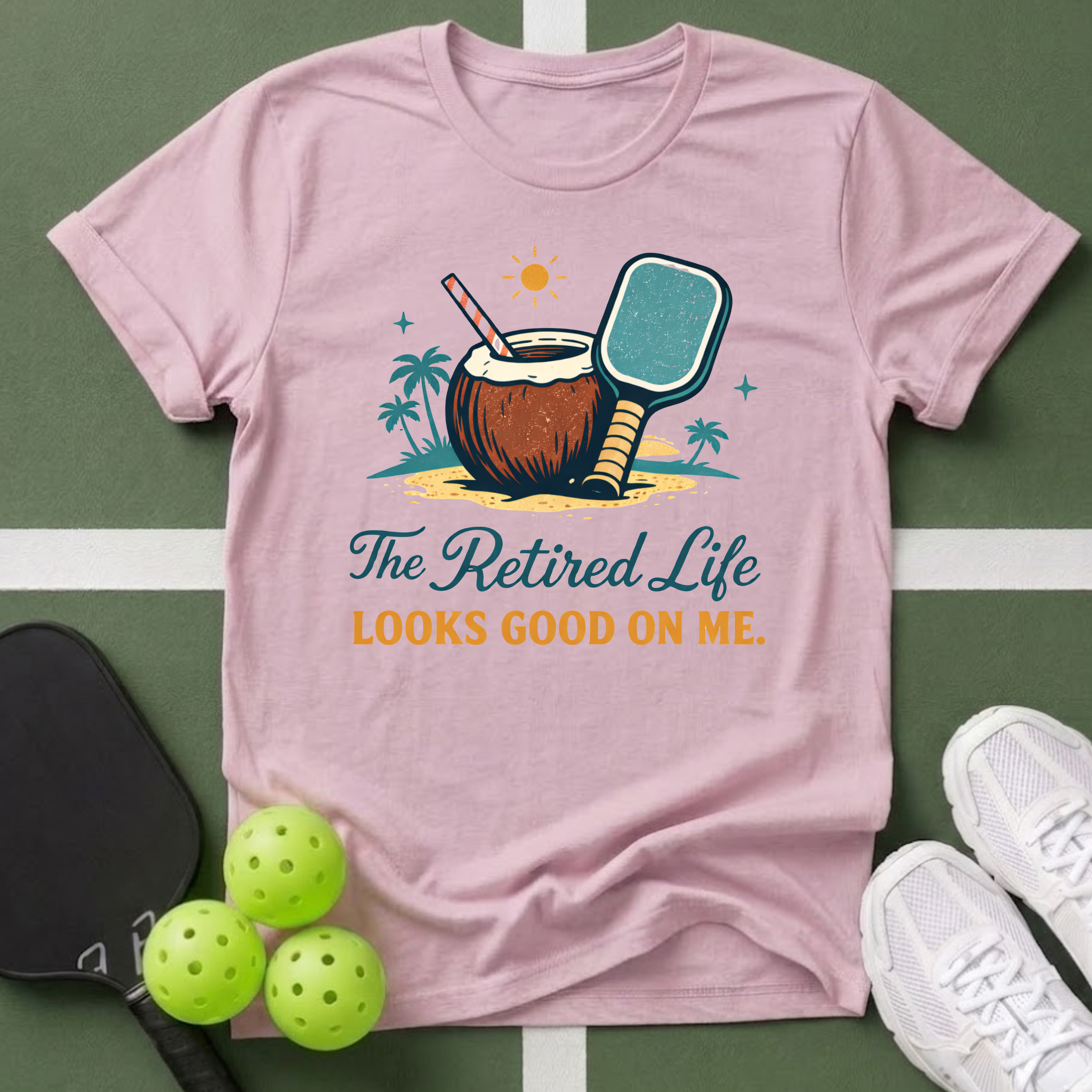 The Retired Life Looks Good On Me T-Shirt