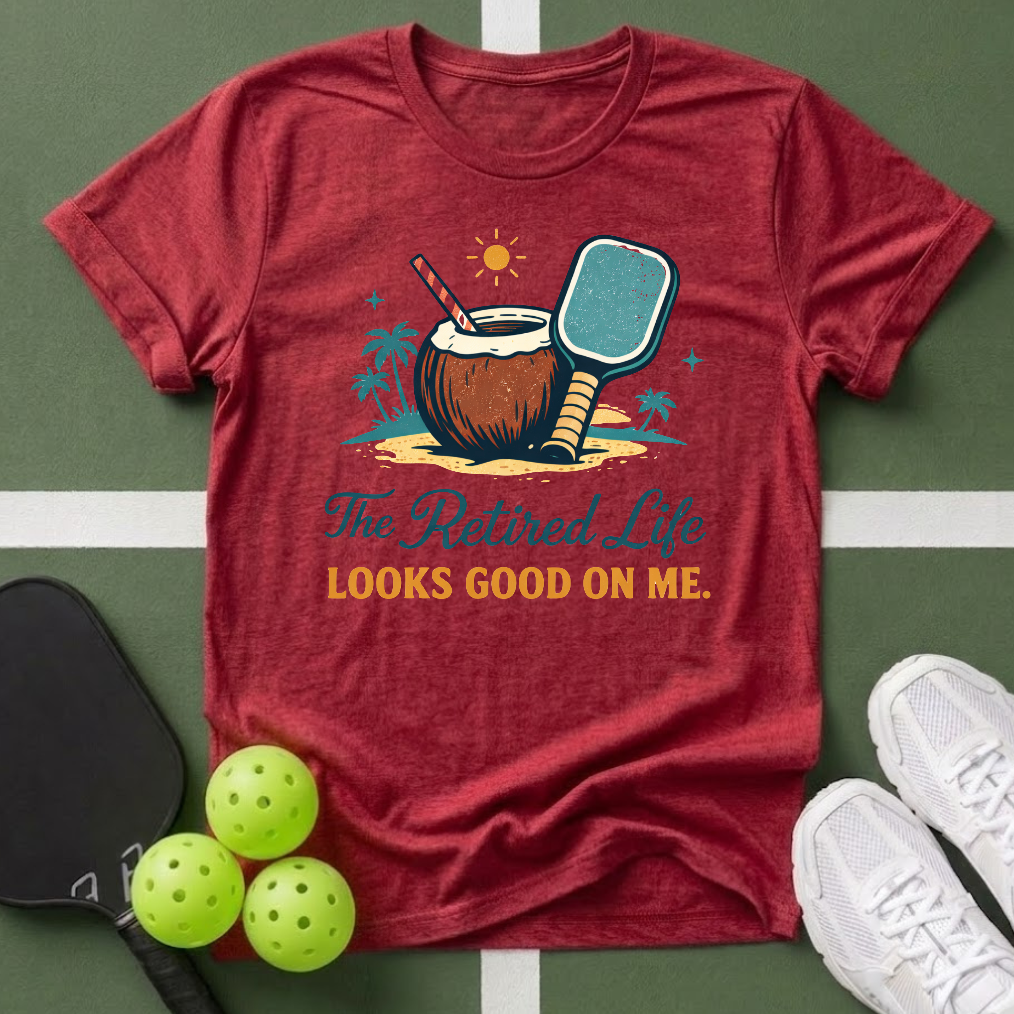 The Retired Life Looks Good On Me T-Shirt