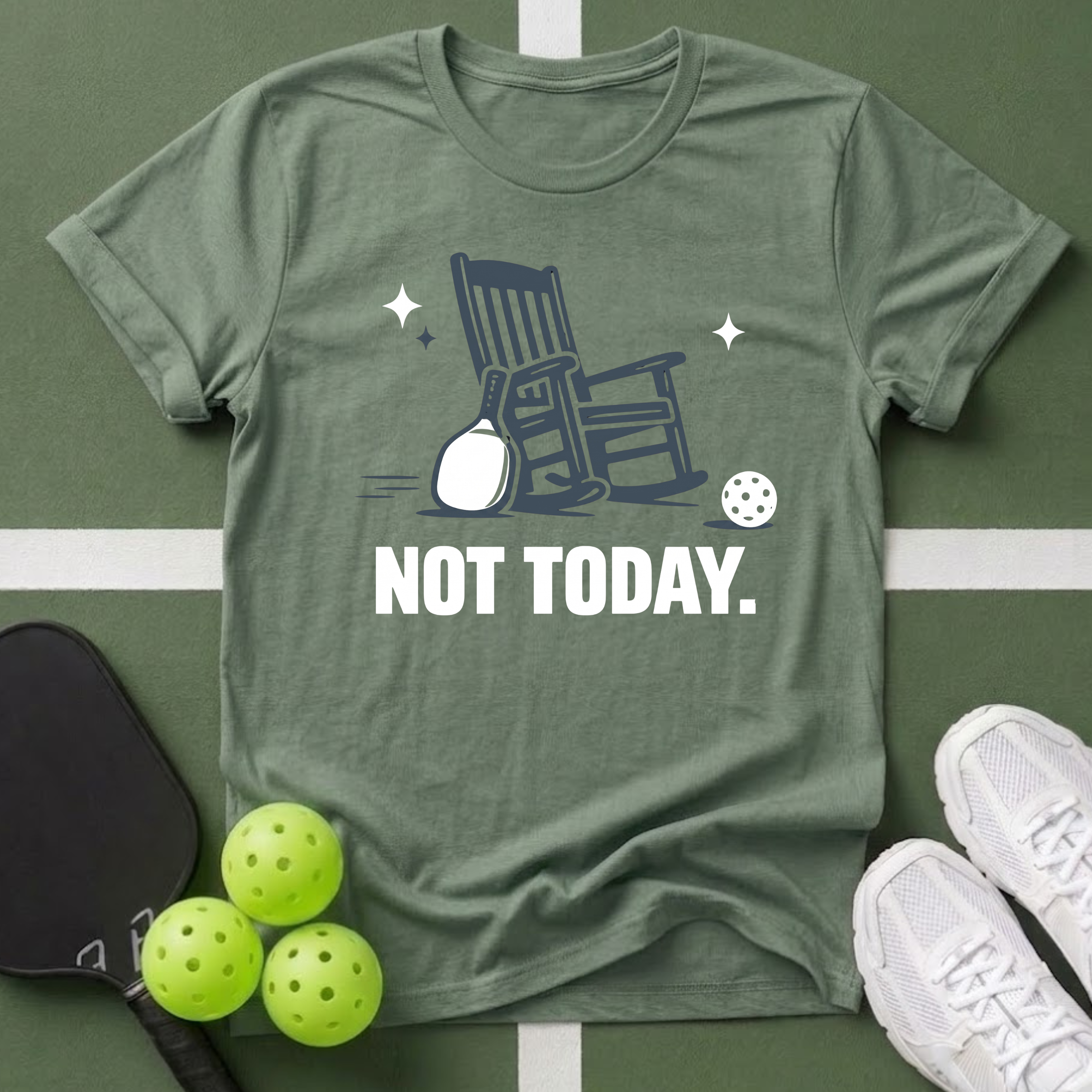 Not Today Rocking Chair T-Shirt