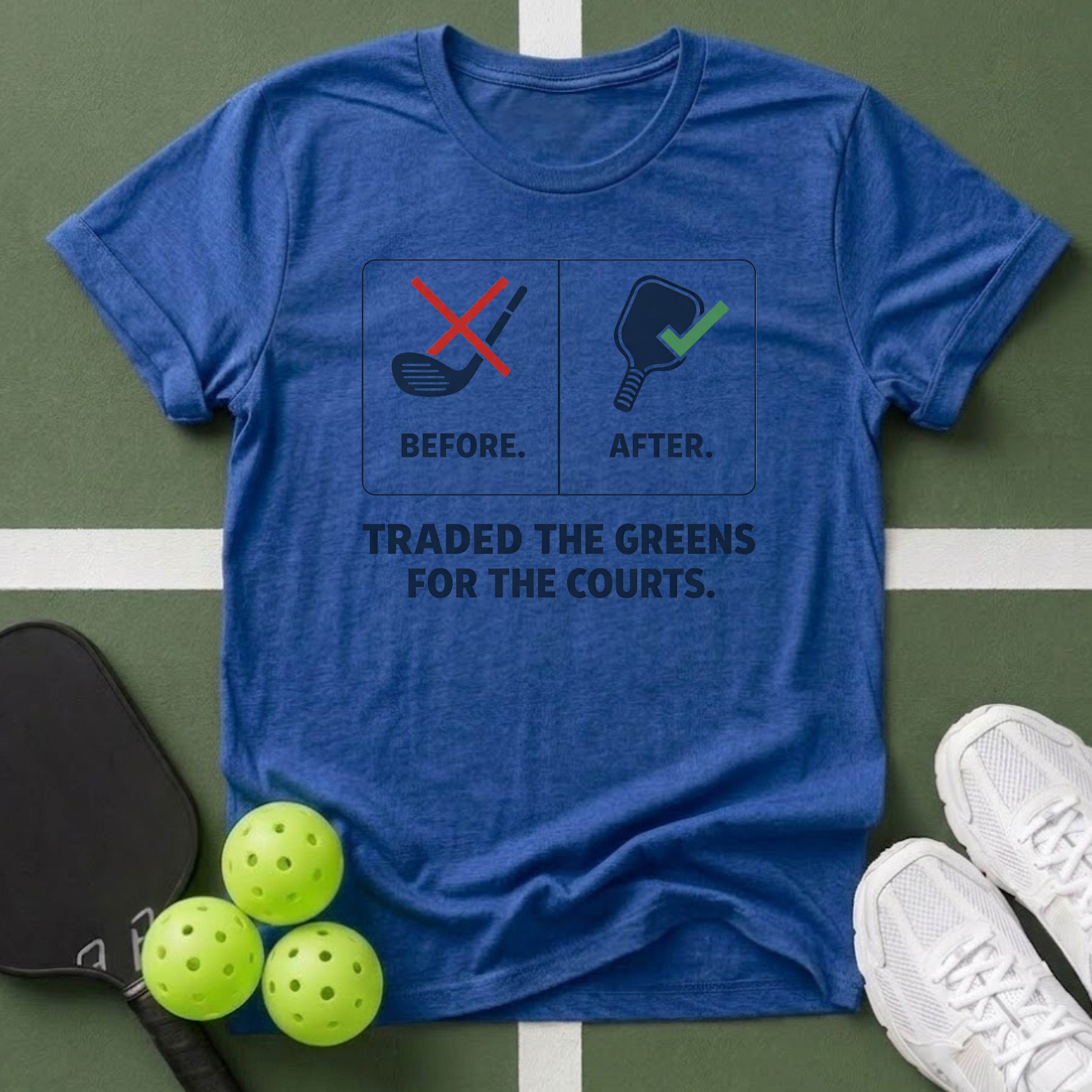 Golf-to-Pickleball T-Shirt