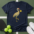Sandhill Crane with Pickleball T-Shirt