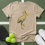 Sandhill Crane with Pickleball T-Shirt