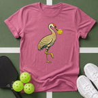 Sandhill Crane with Pickleball T-Shirt