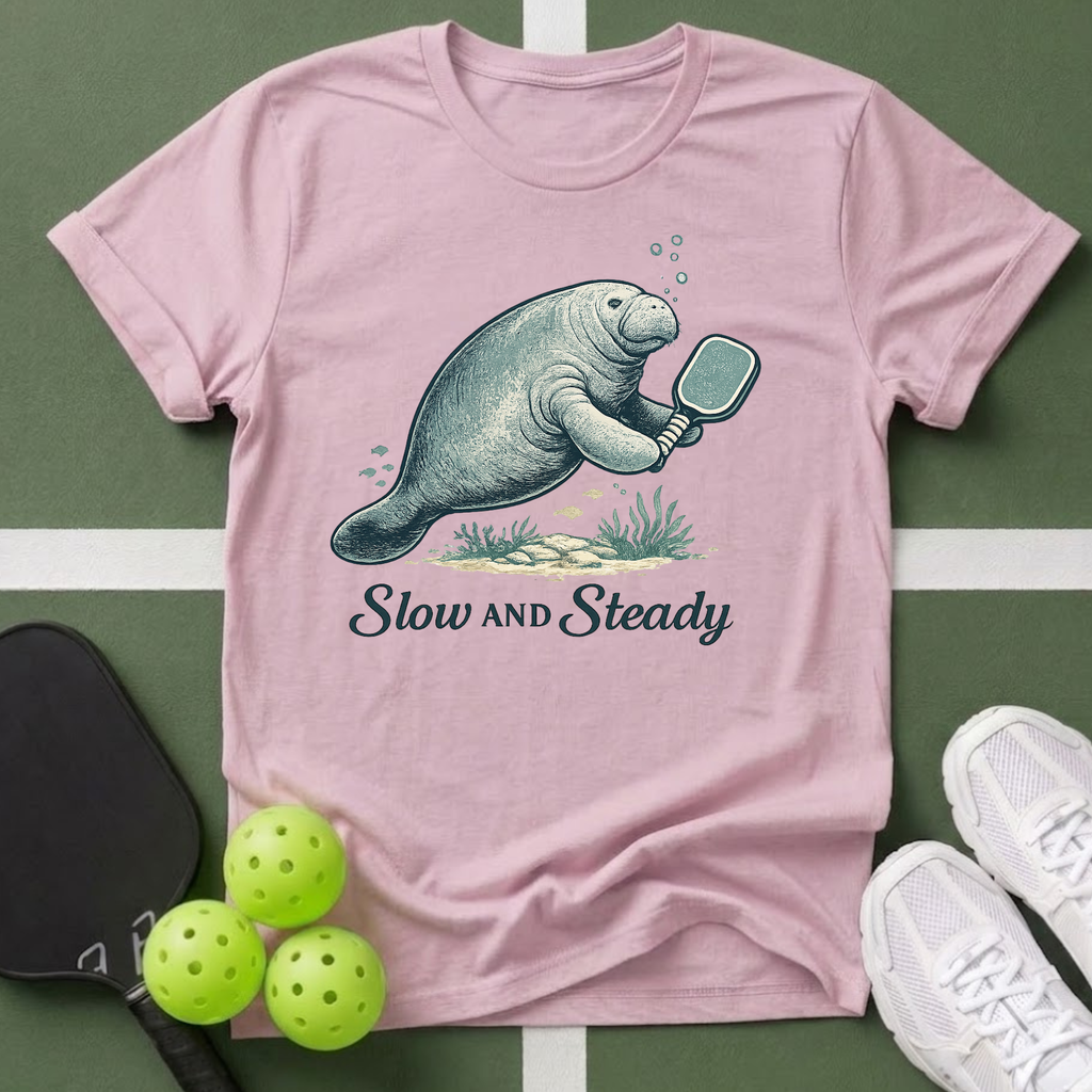 Manatee 'Slow and Steady' T-Shirt
