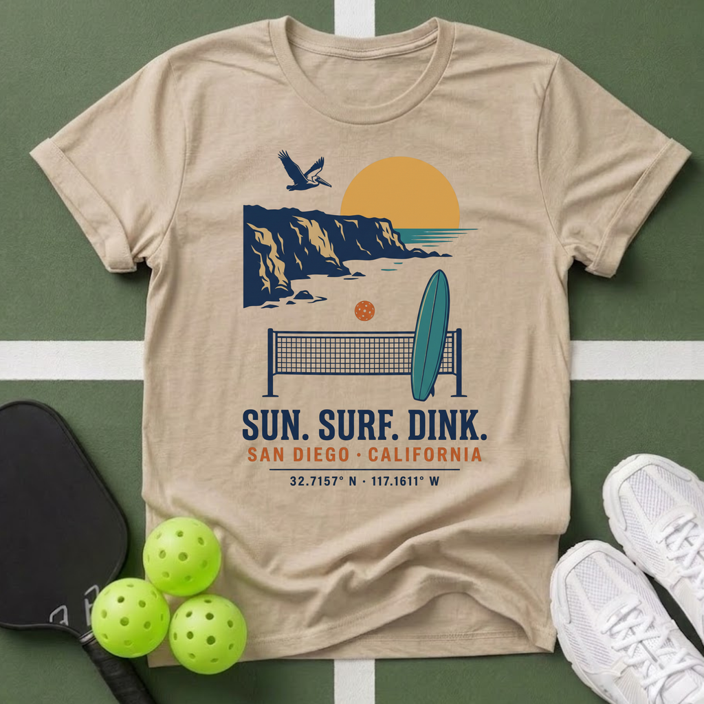 Sun, Surf, Dink T-Shirt
