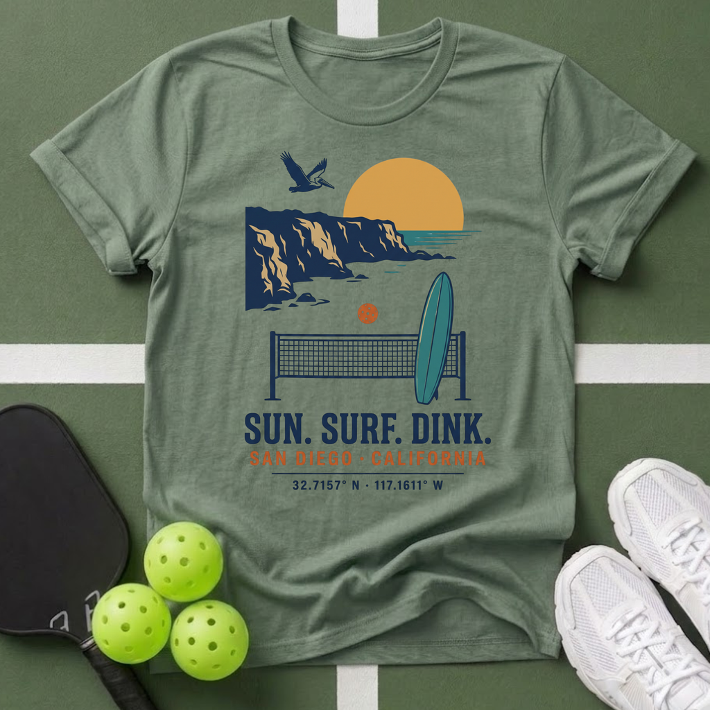 Sun, Surf, Dink T-Shirt