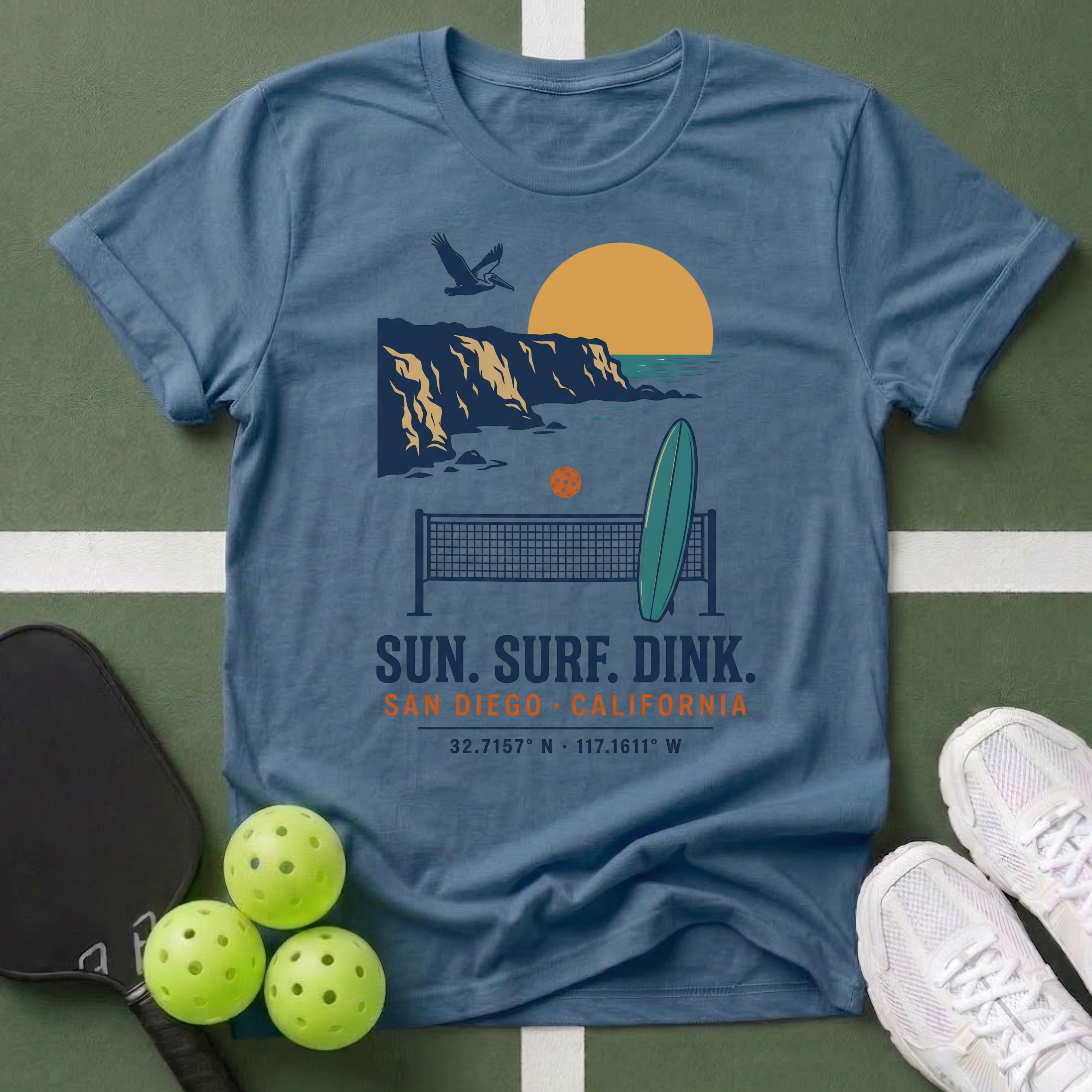 Sun, Surf, Dink T-Shirt