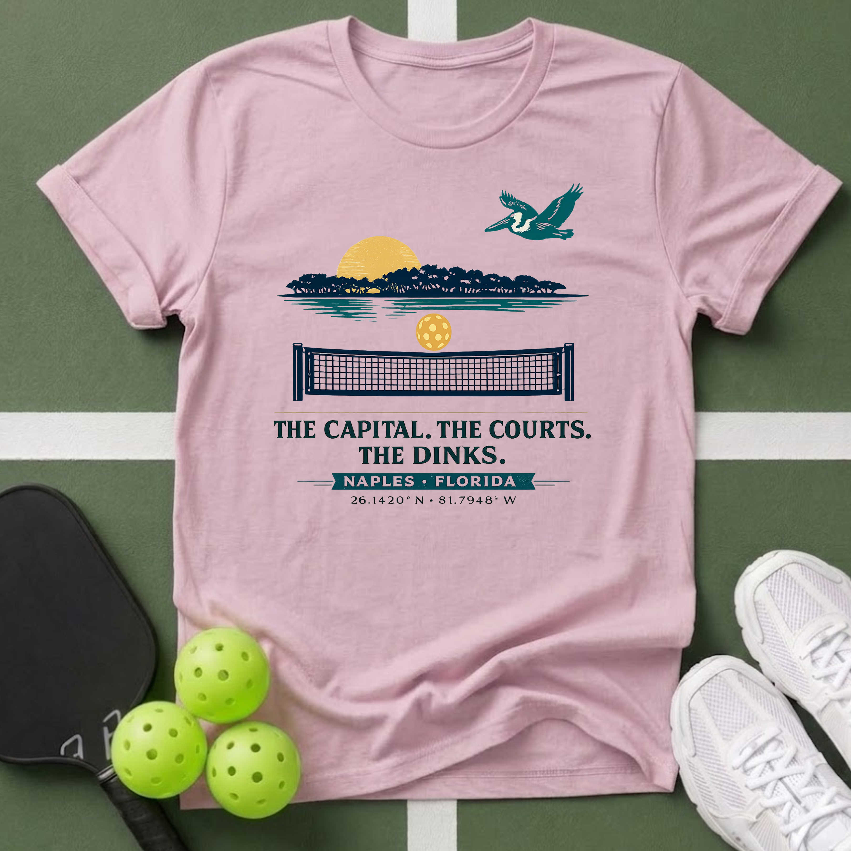 The Capital. The Courts. Naples T-Shirt