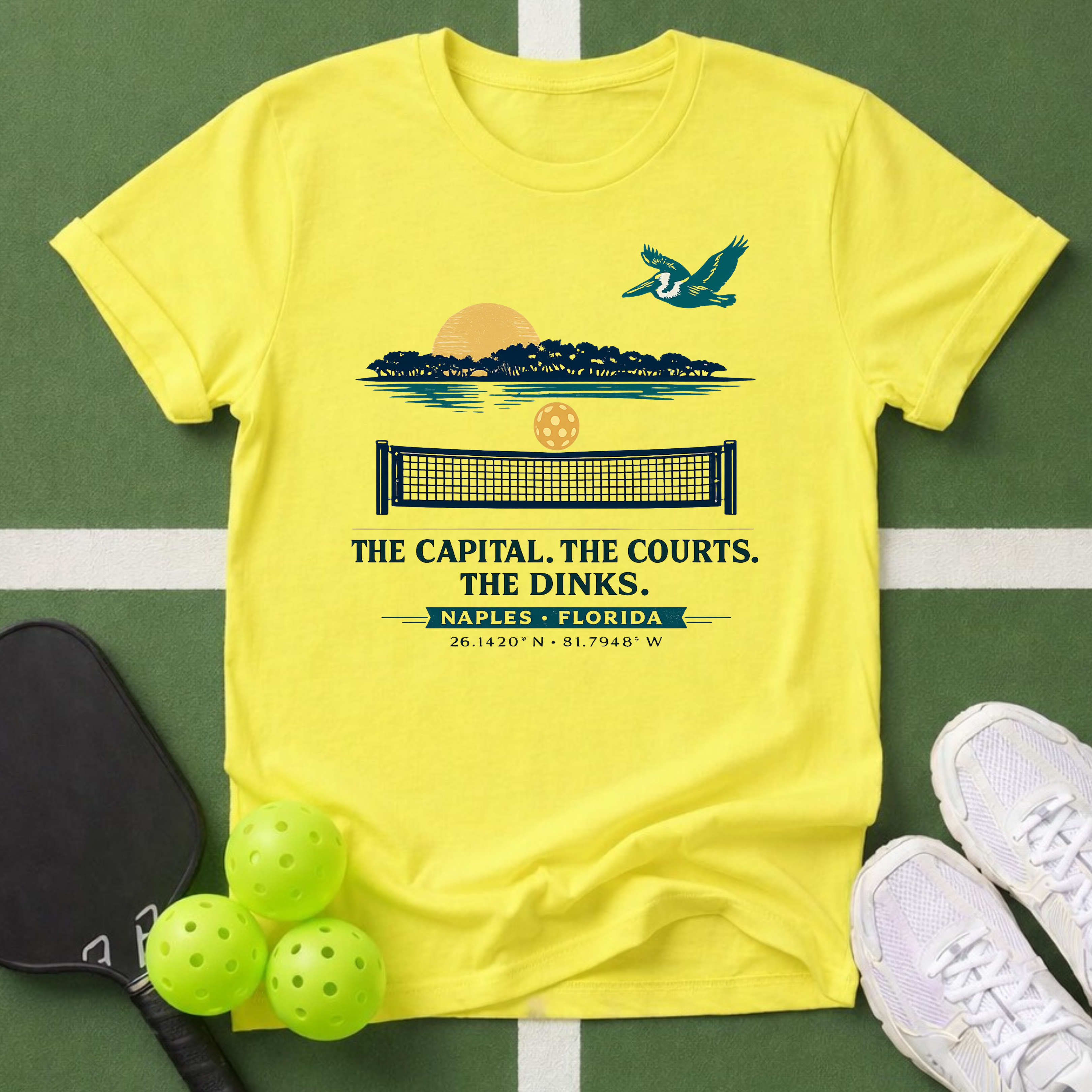 The Capital. The Courts. Naples T-Shirt