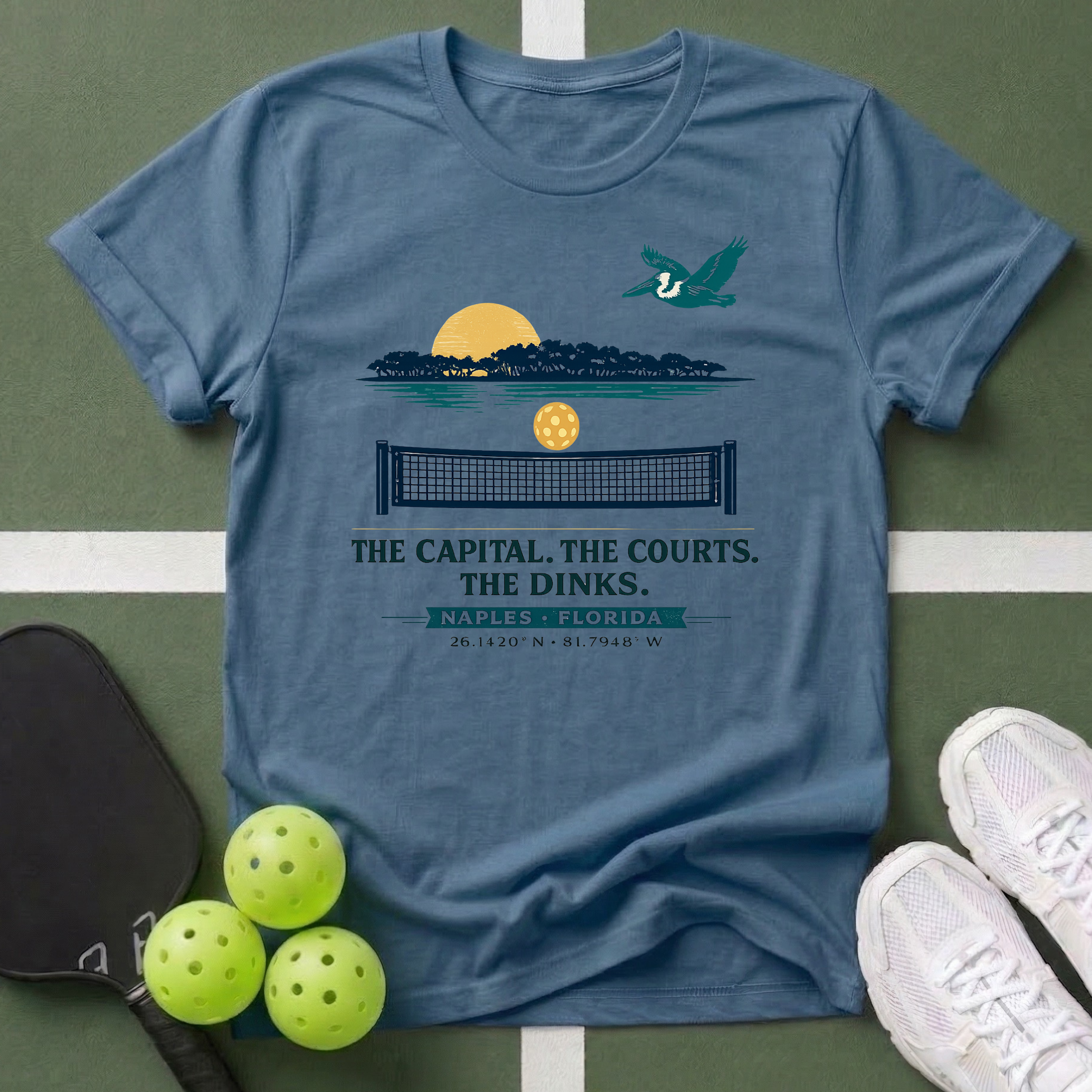 The Capital. The Courts. Naples T-Shirt